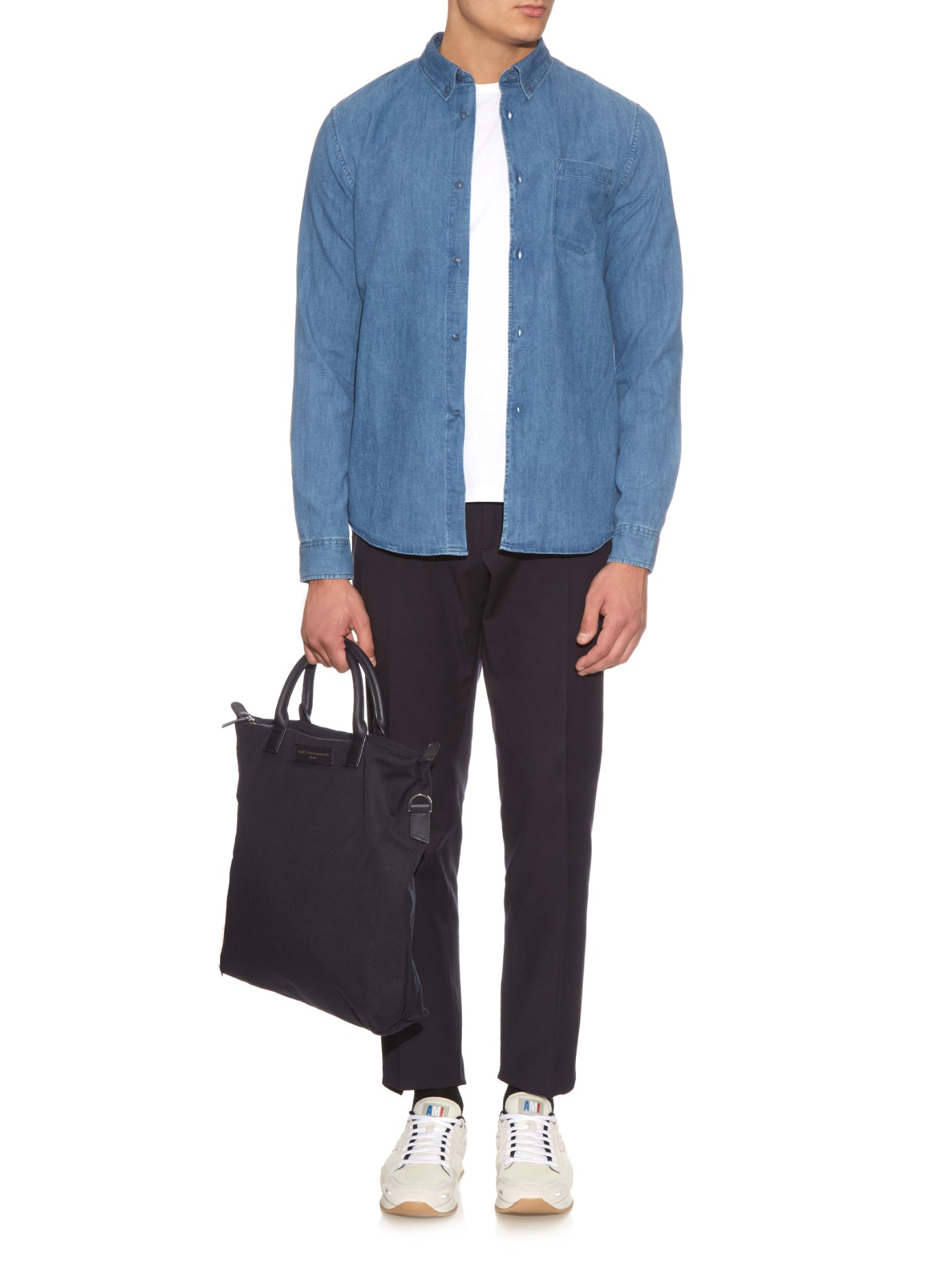 apc denim shirt