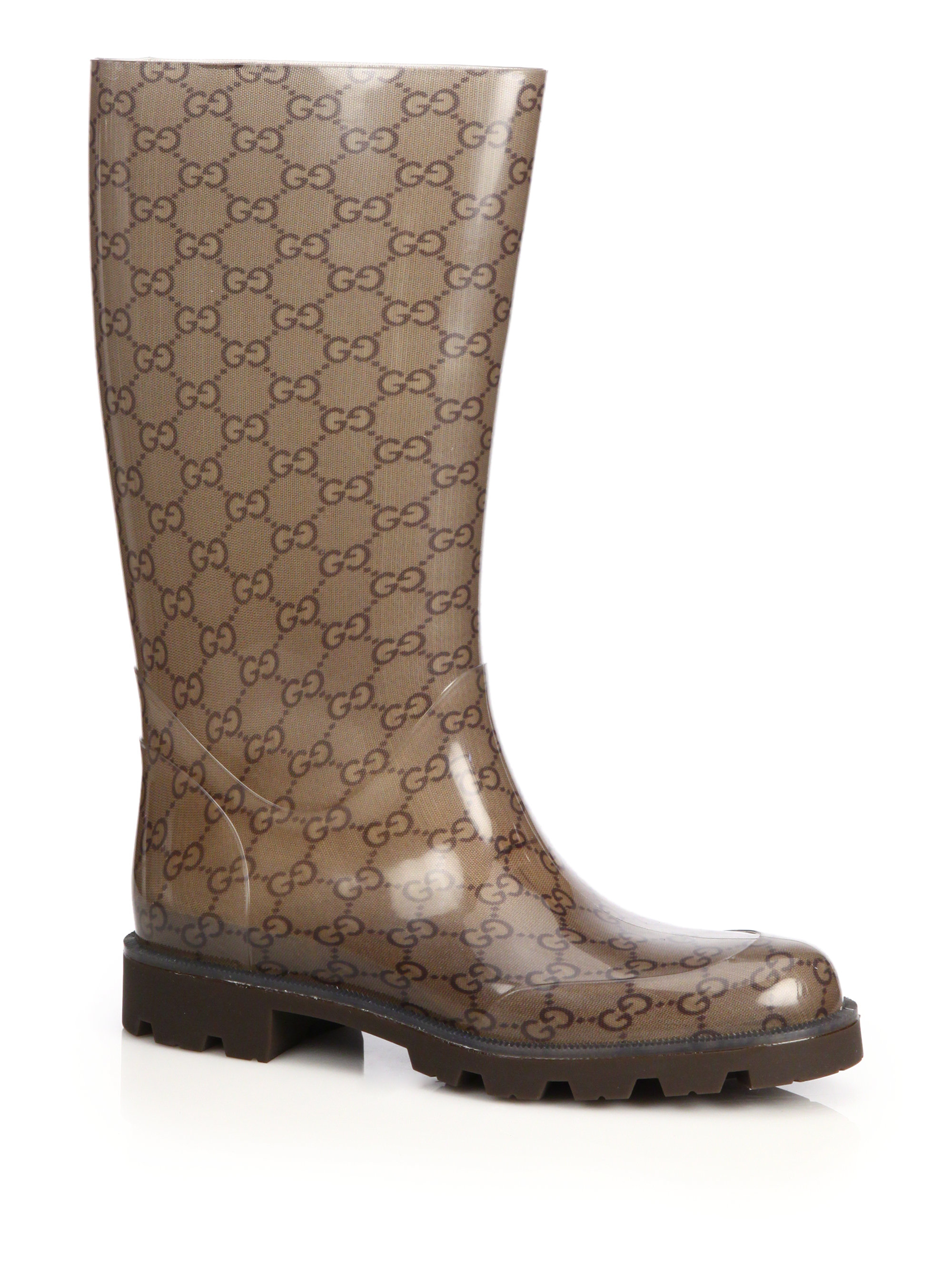 Gucci Edimburg Gg Boots in Brown - Lyst