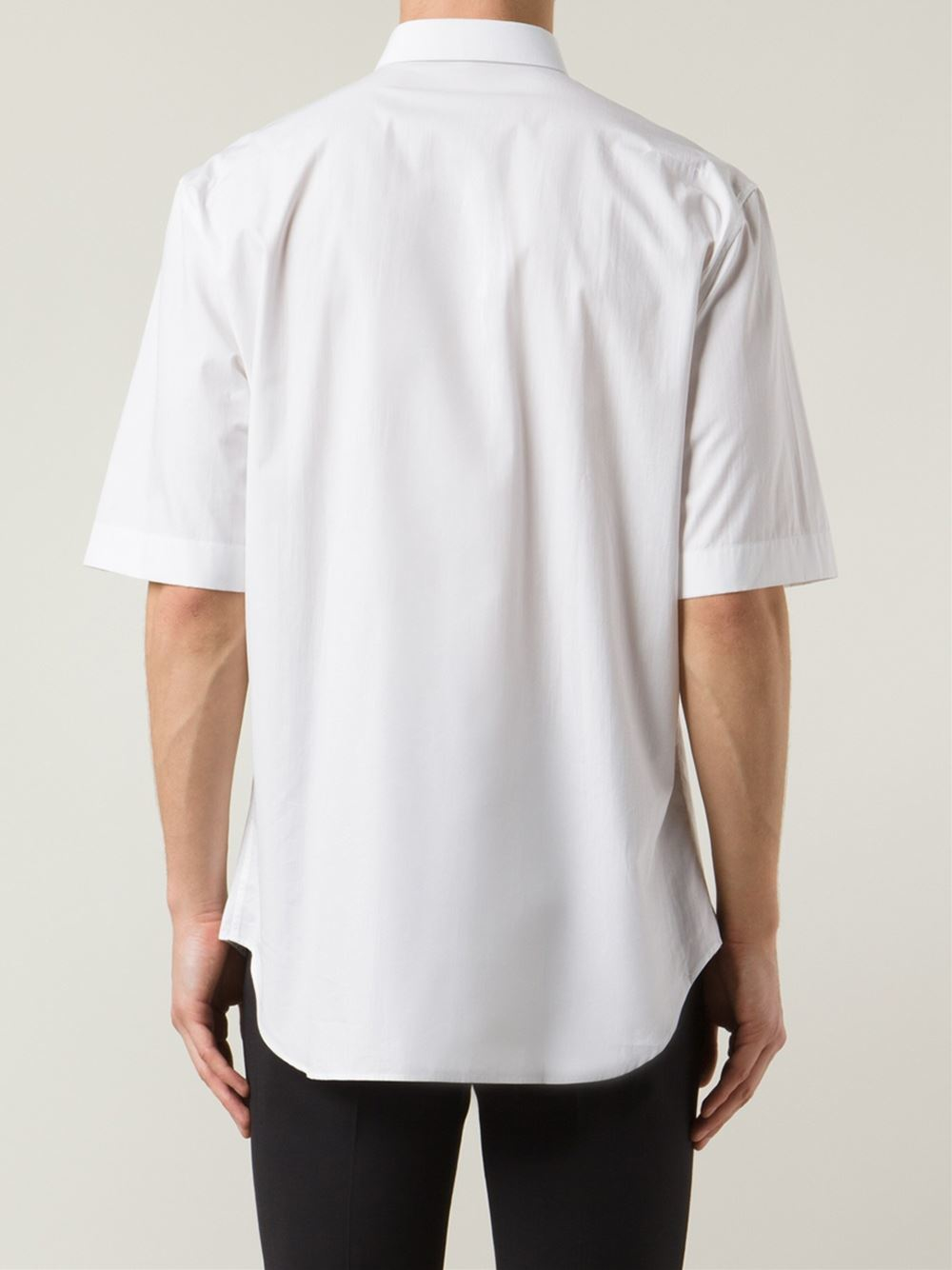 Dior homme Printed Shirt in White for Men | Lyst