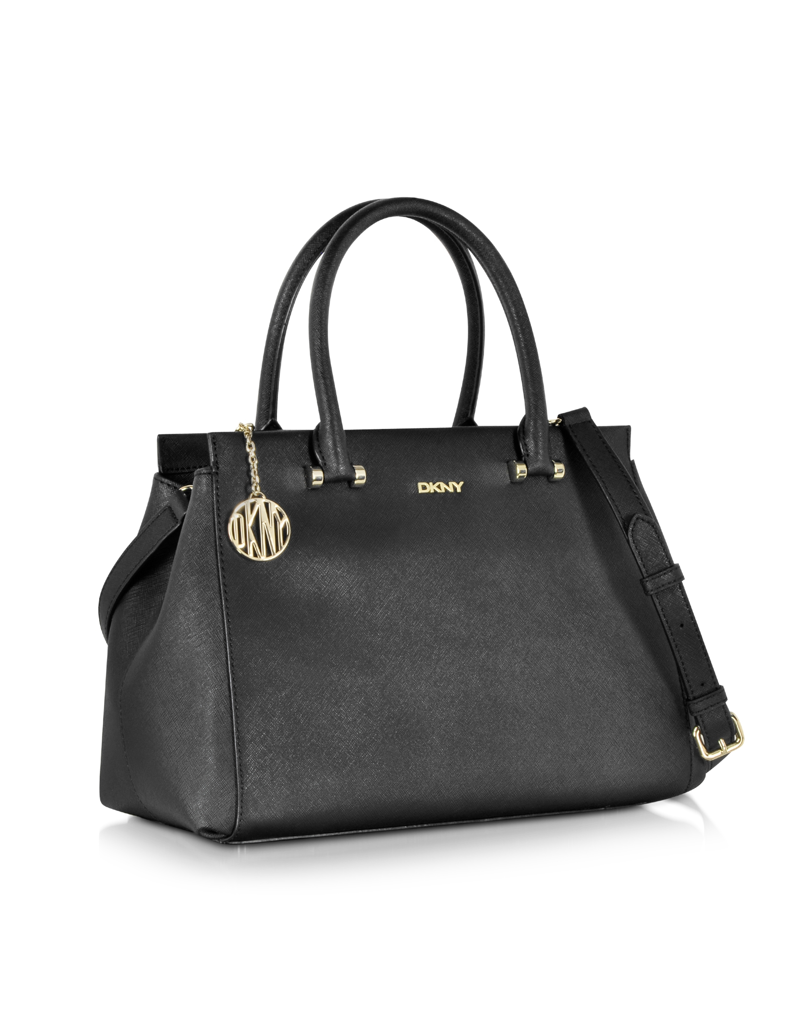 dkny bryant park large leather shoulder bag