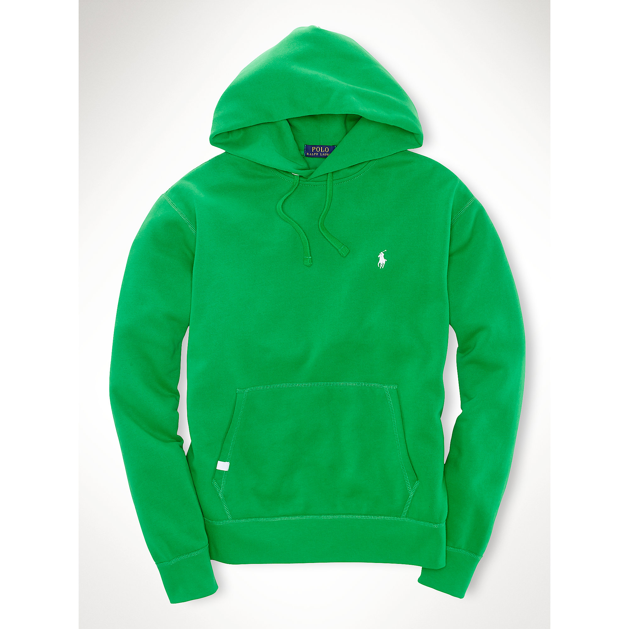 Polo Ralph Lauren Performance Fleece Hoodie in Green for Men - Lyst