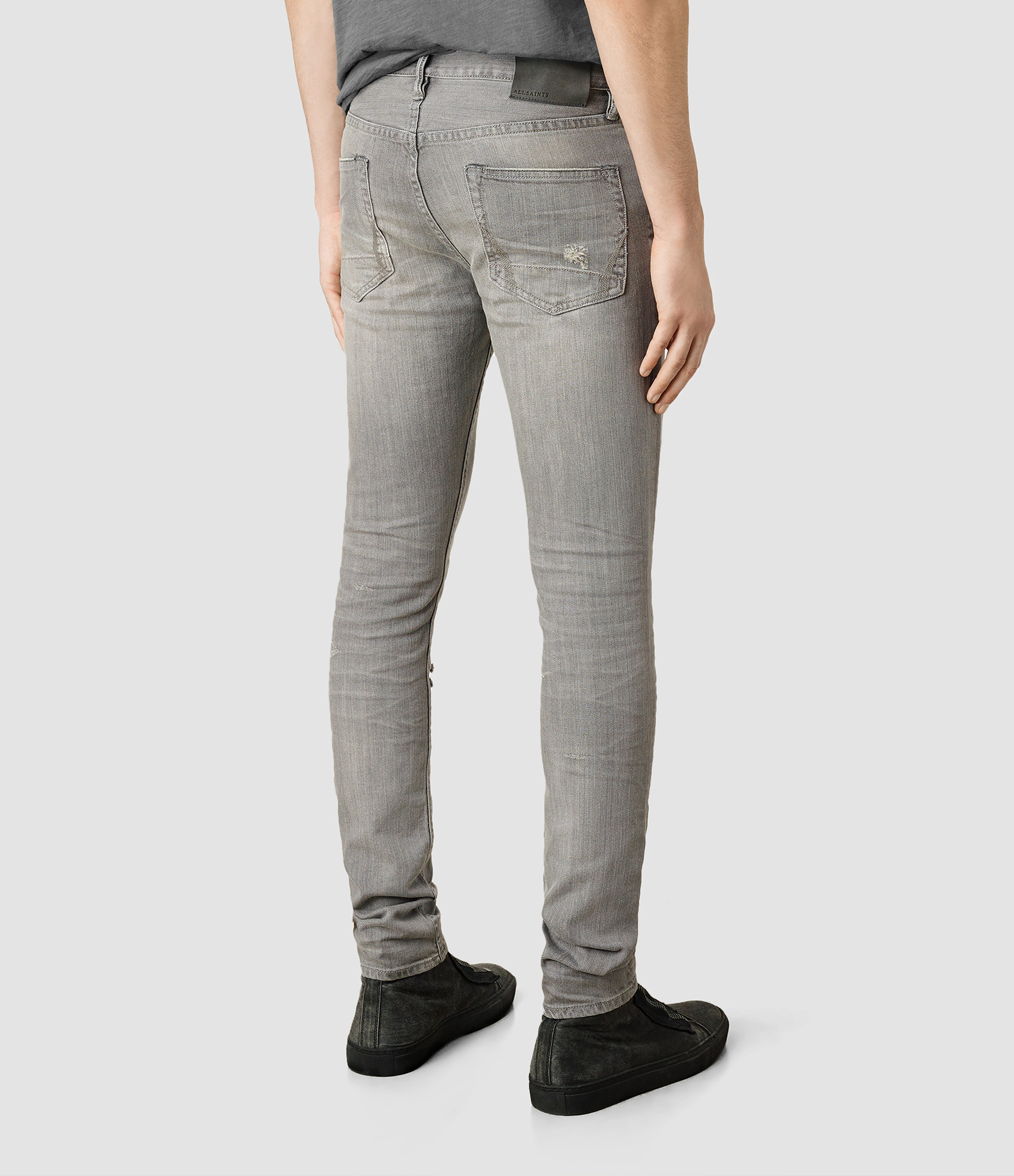 All saints cigarette jeans grey Clearance