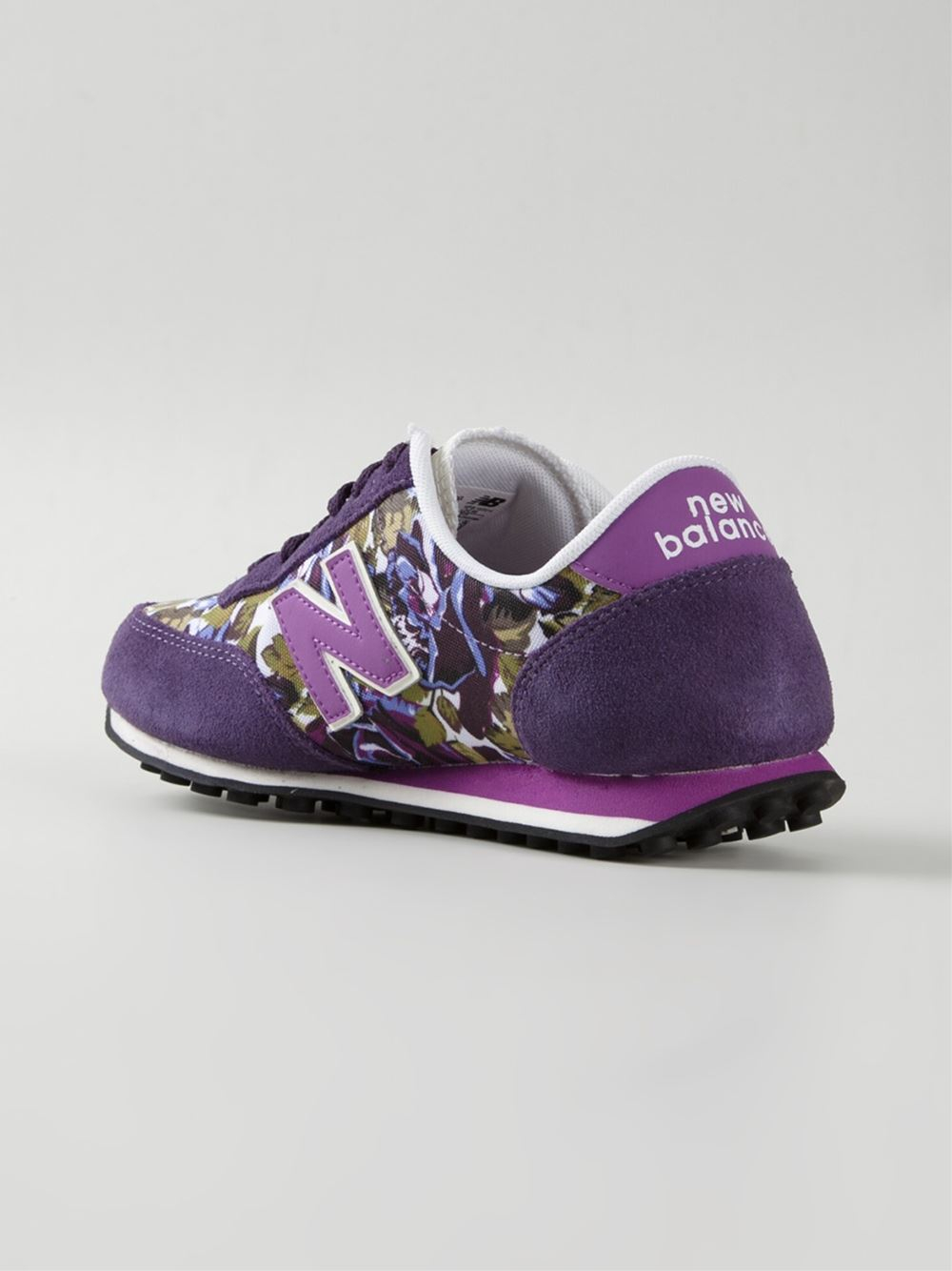 New Balance 410 Floral-Print Sneakers 