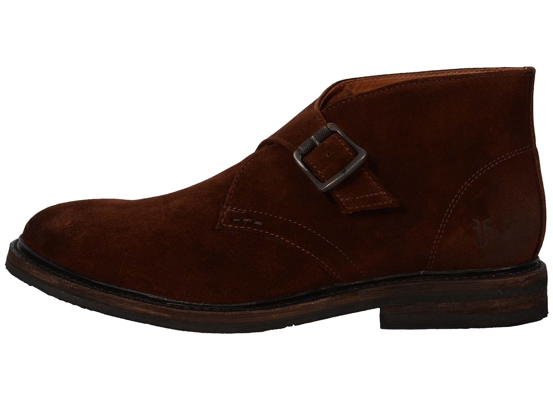 Frye William Monk Chukka in Brown for 