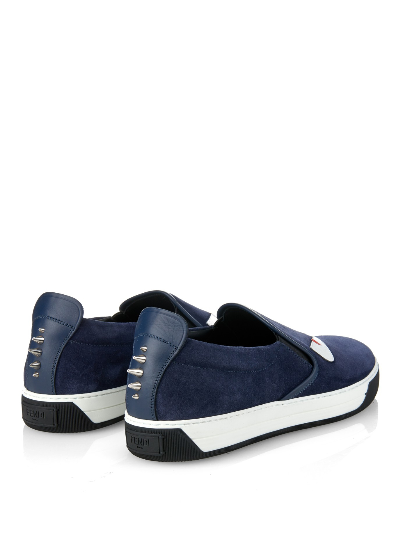 fendi shoes blue