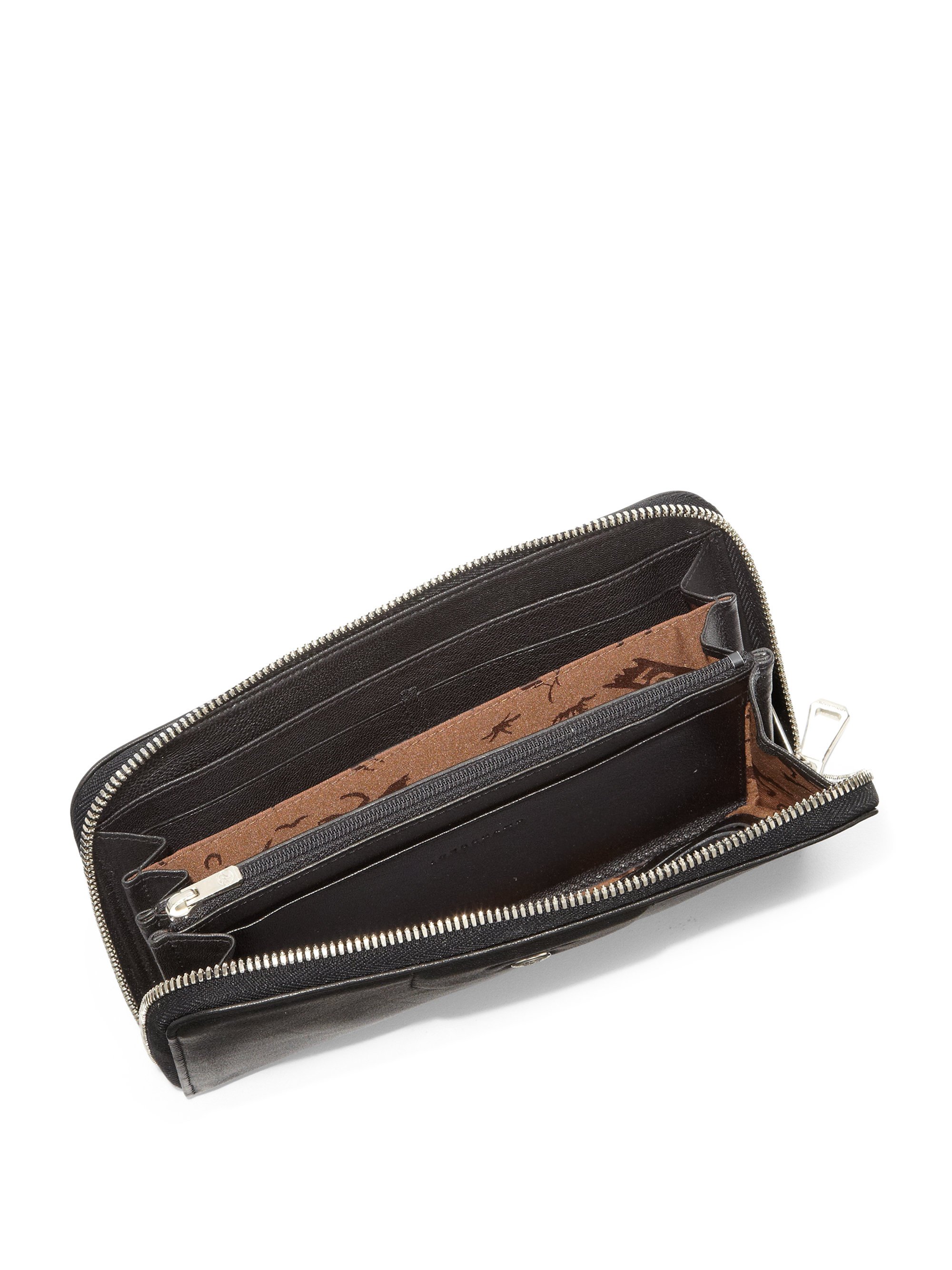 longchamp cuir wallet