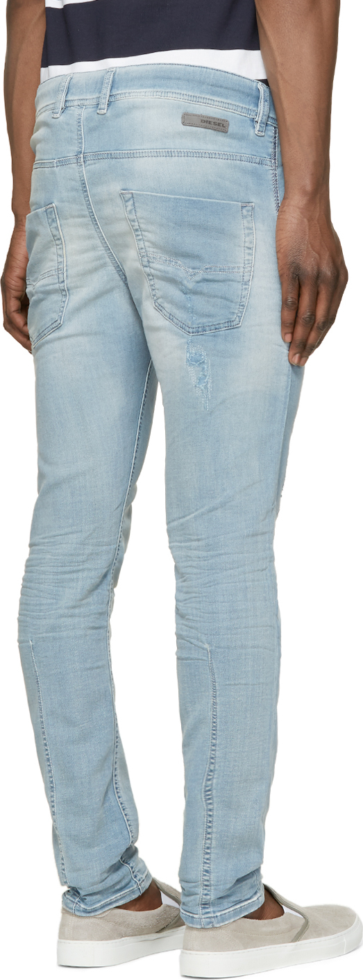 blue jogg jeans