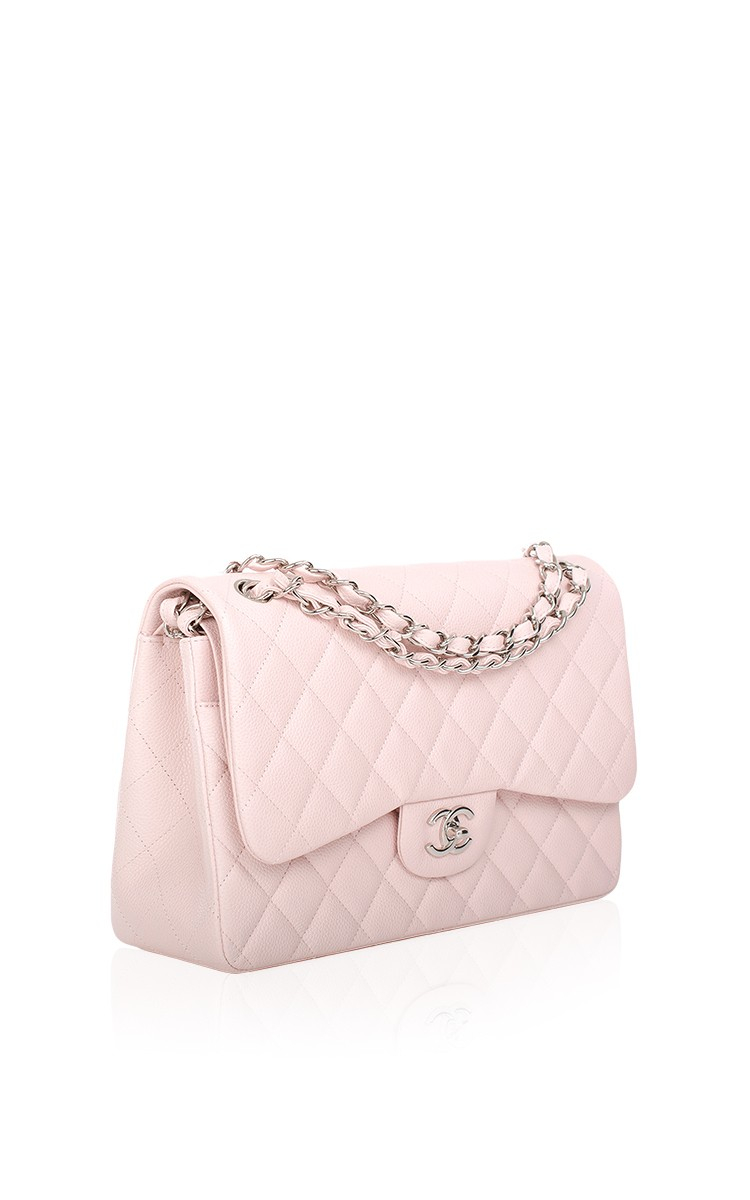 Chanel Vintage Dark Pink Quilted Caviar Medium Classic Double Flap Gold  Hardware, 2003 Available For Immediate Sale At Sotheby's