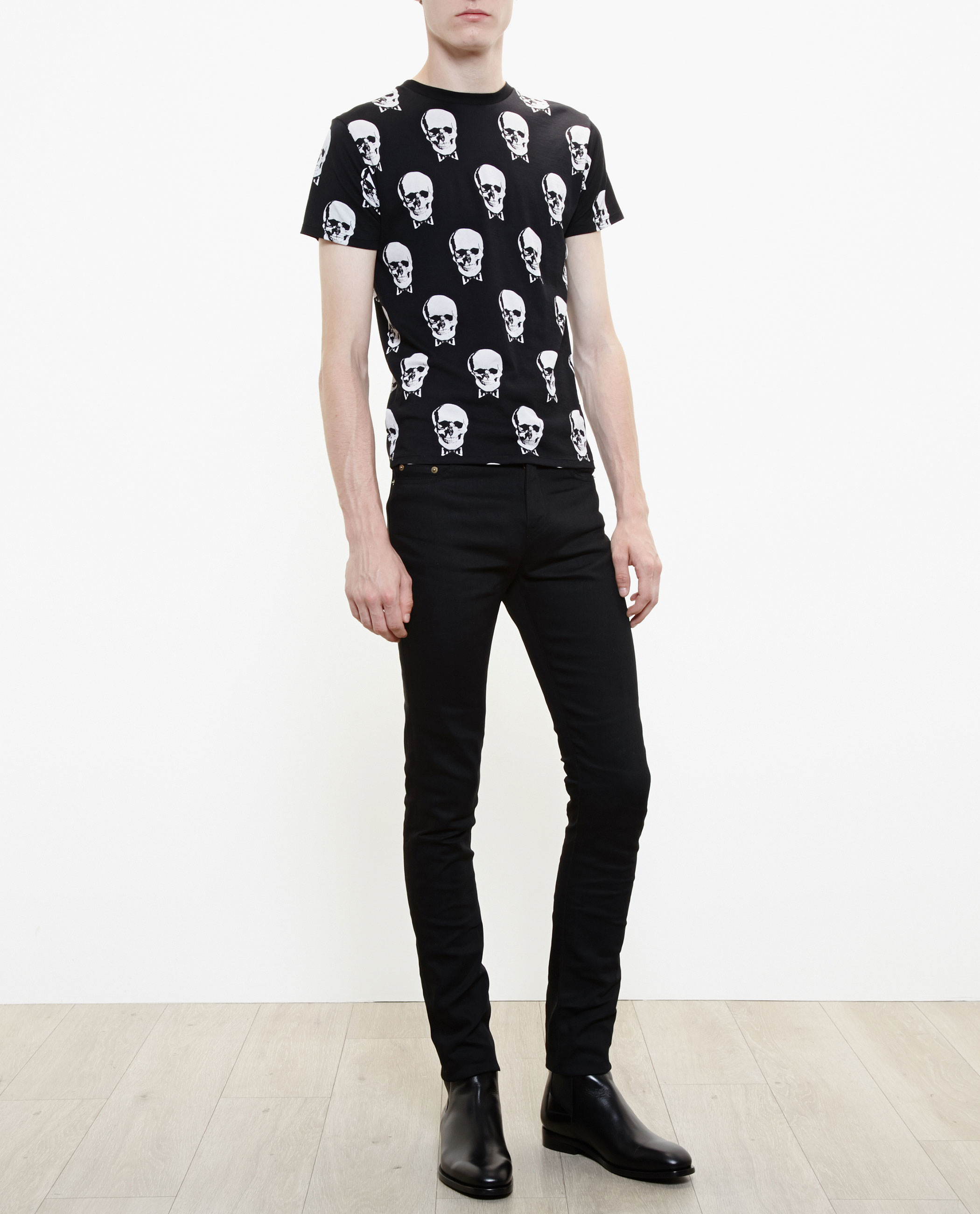 saint laurent t shirt black