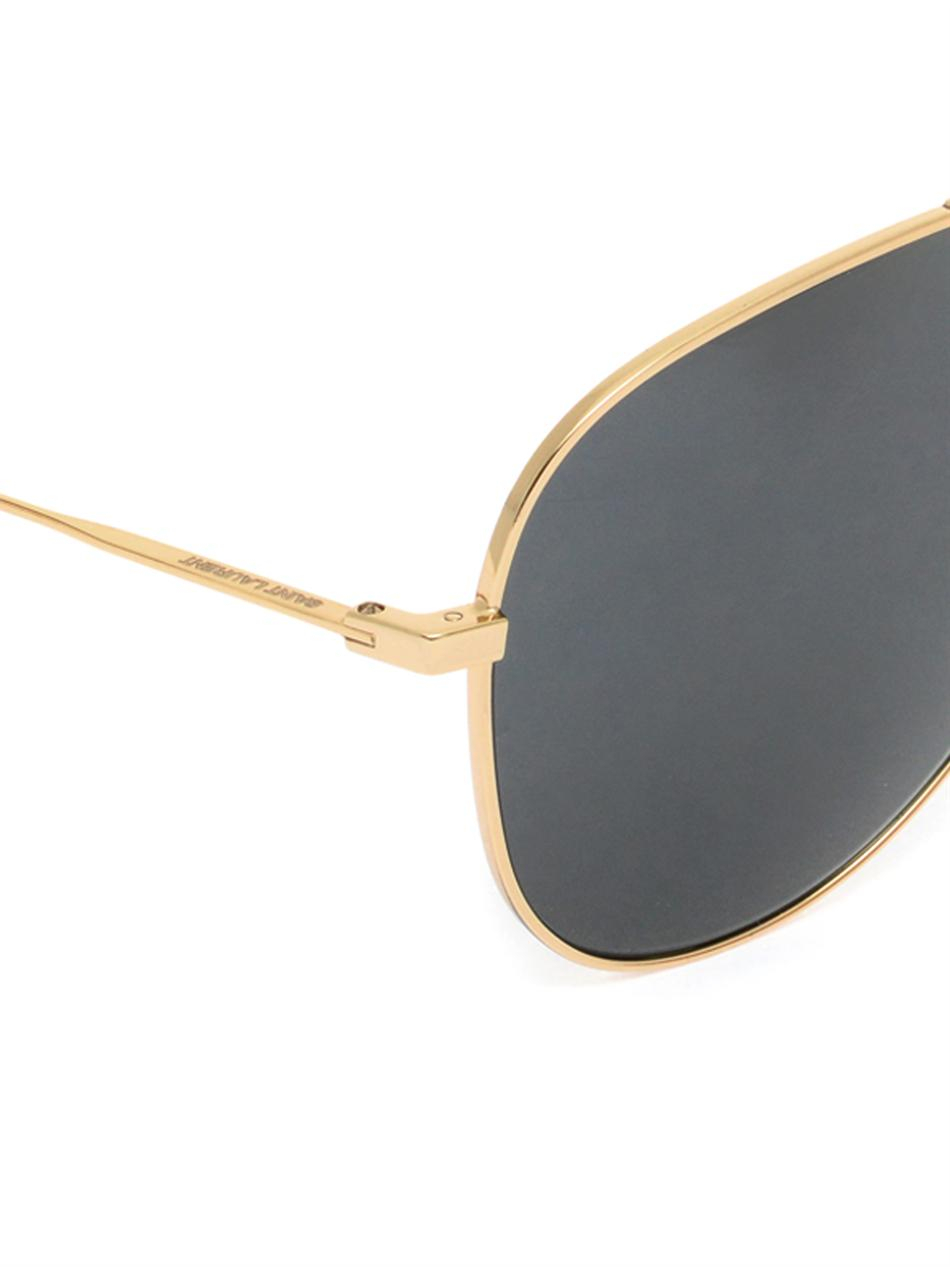Saint Laurent Classic 11 AviatorStyle Sunglasses in Metallic for Men