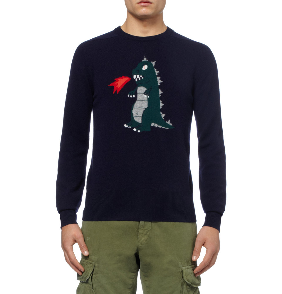 Michael Bastian Mens Short Sleeve Raglan Stay Wild Graphic Sweatshirt 