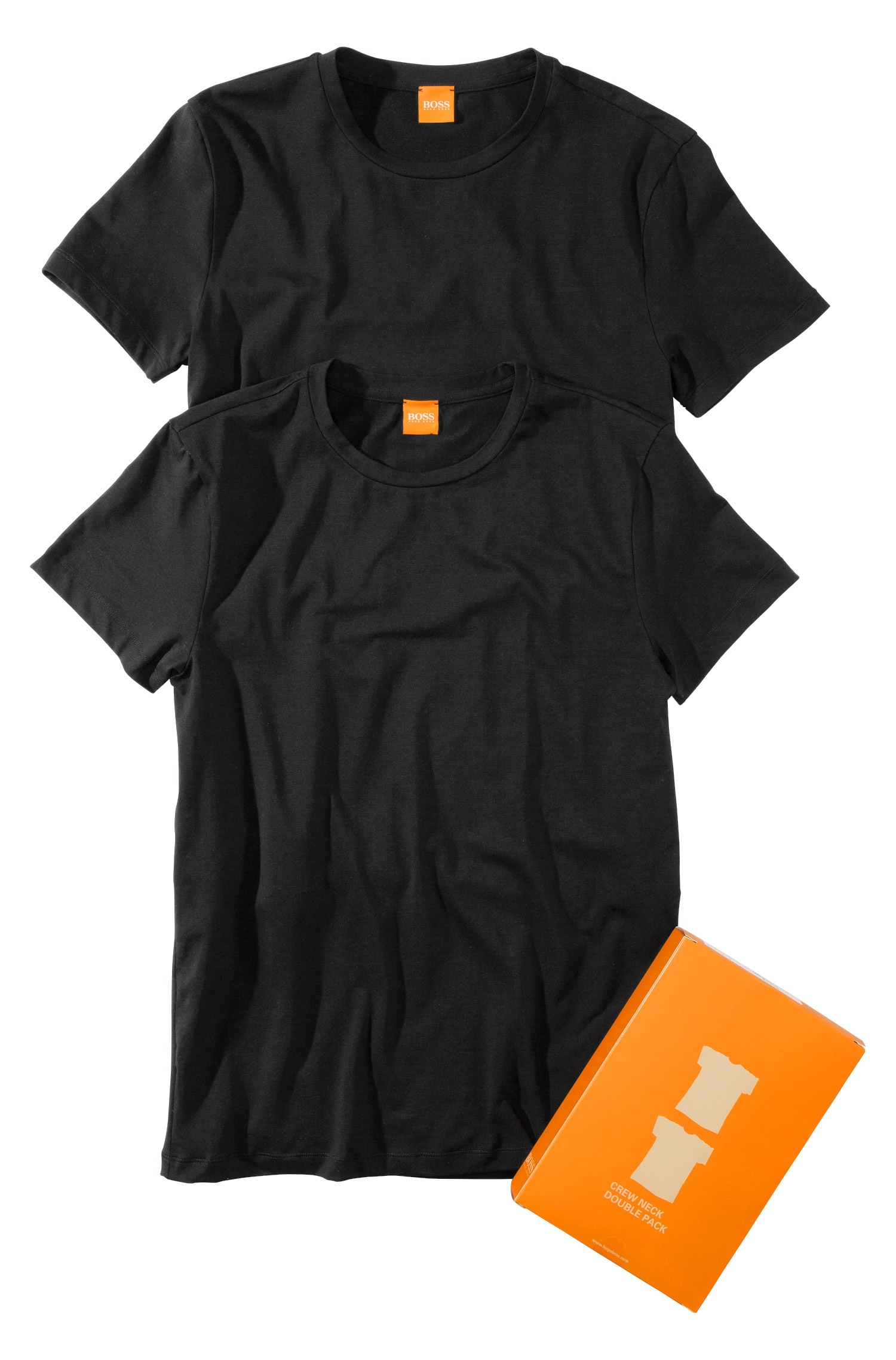 BOSS Orange T-Shirt 'Tedd' In A Pack Of 2 in Black for Men - Lyst