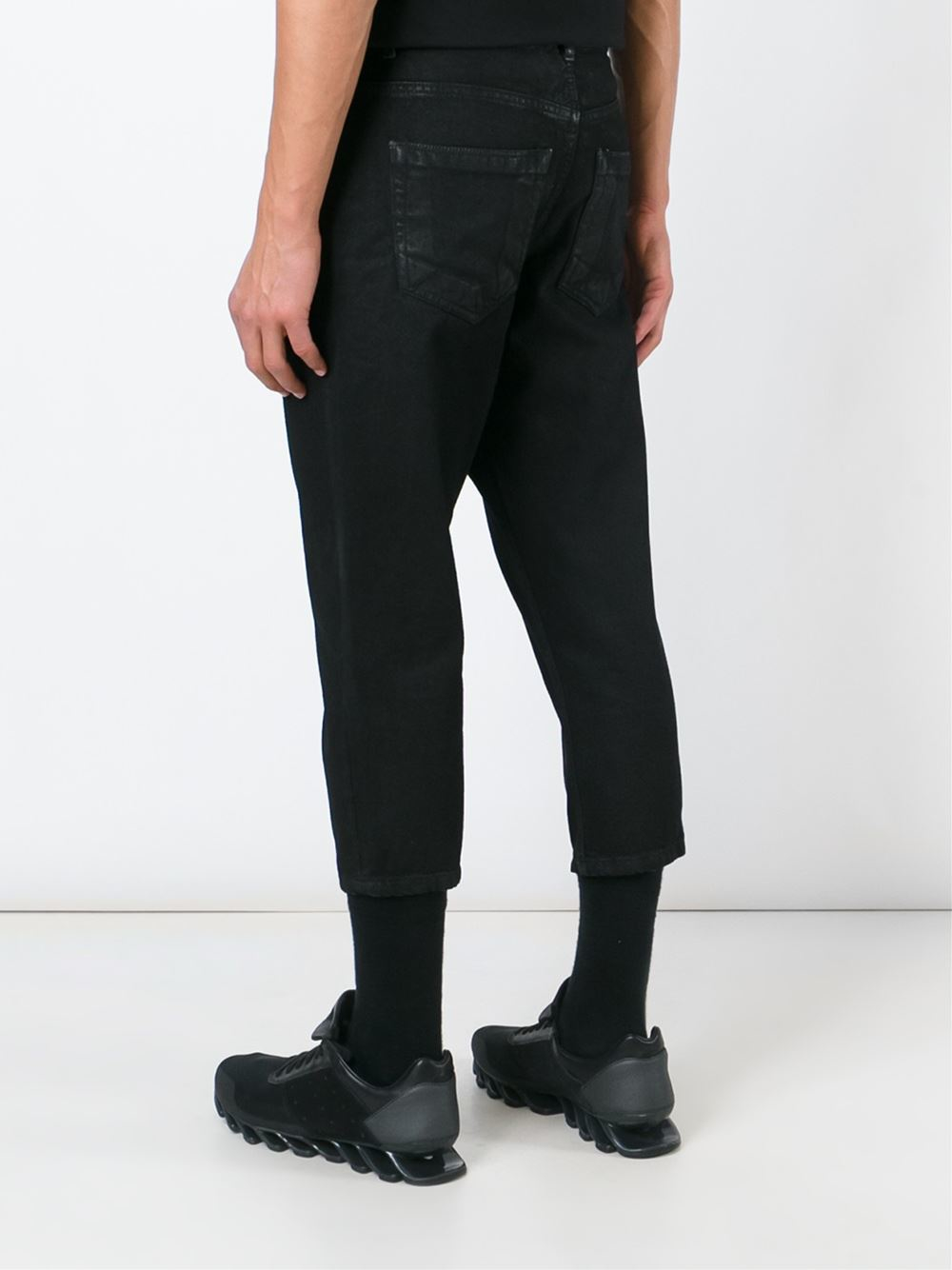 Rick Owens DRKSHDW Cropped Jeans in 