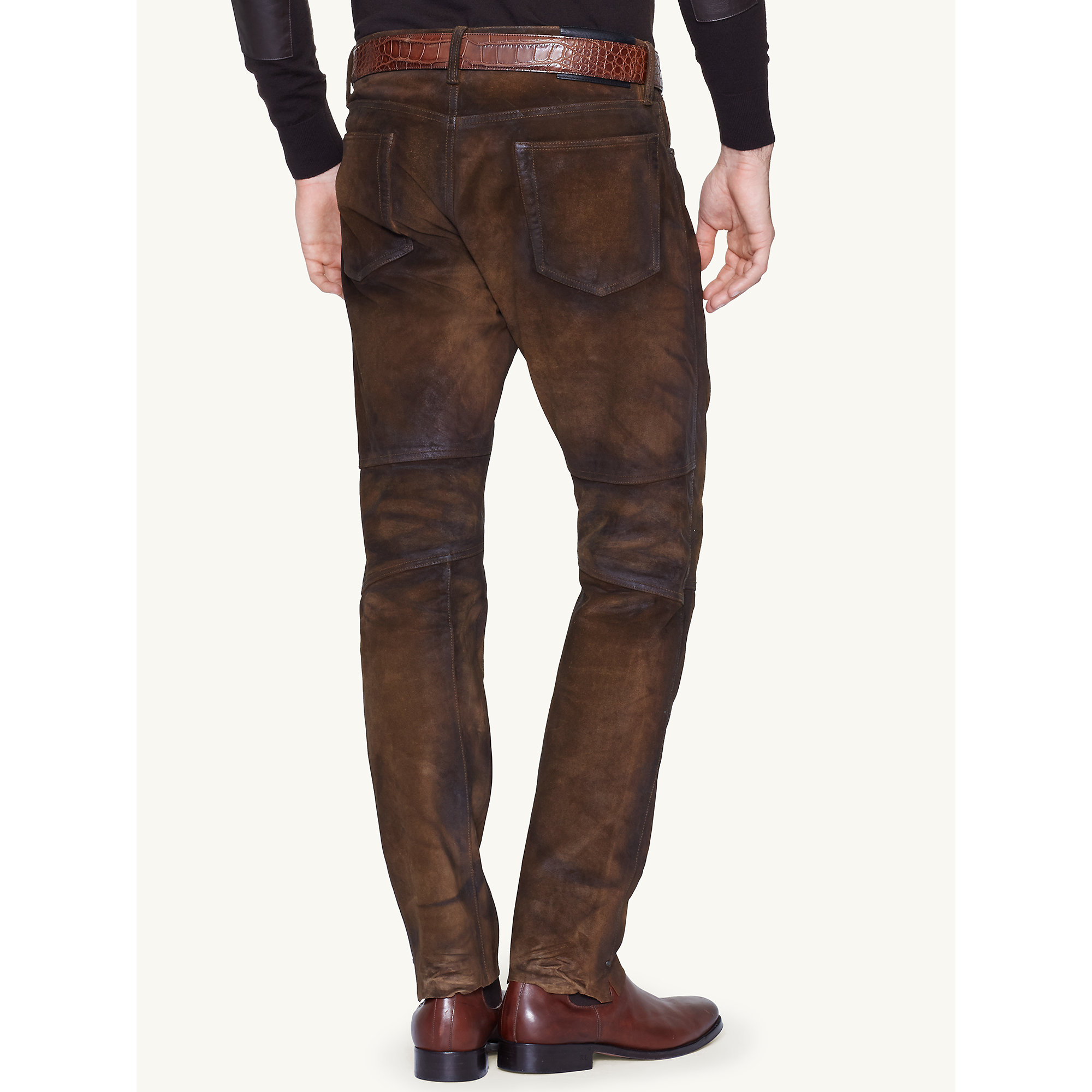 Ralph Lauren Black Label Suede Circuit 