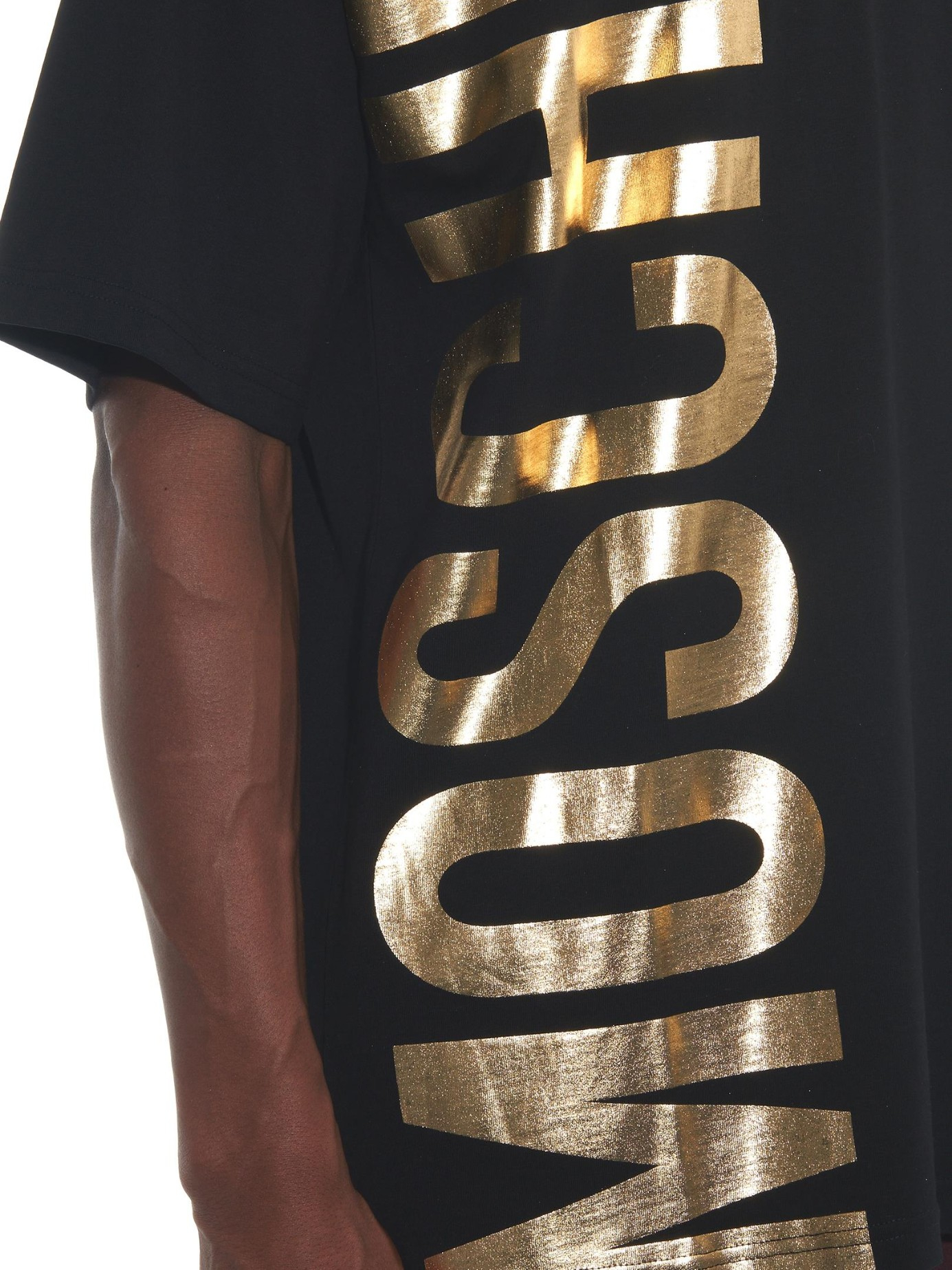 moschino shirt printed cotton lyst