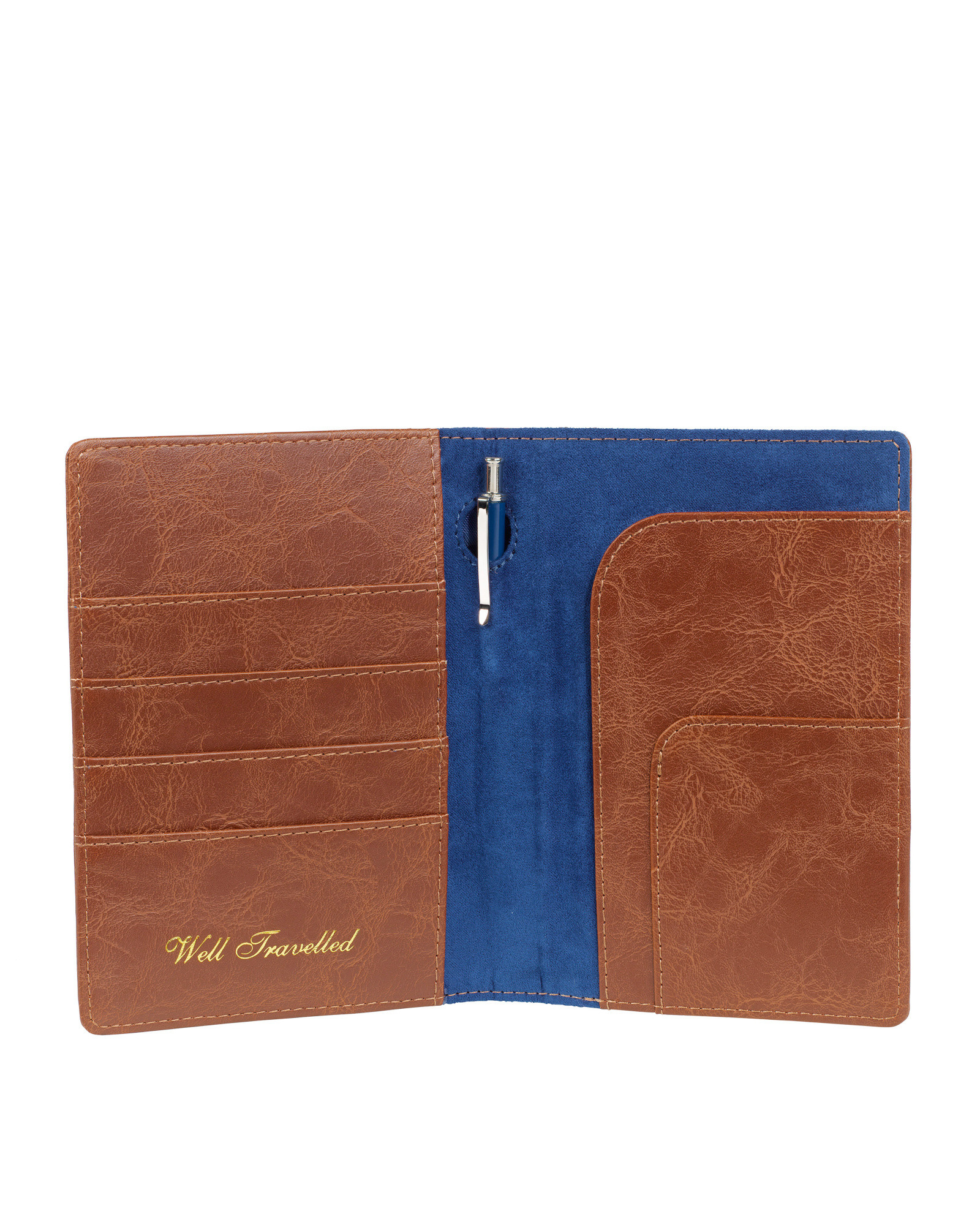 Ted Baker Travel Wallet And Pen in Brown for Men Lyst