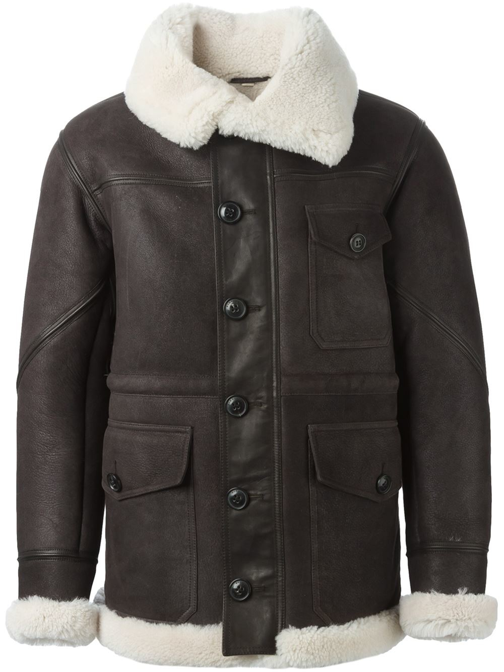 Burberry Shearling Aviator men
