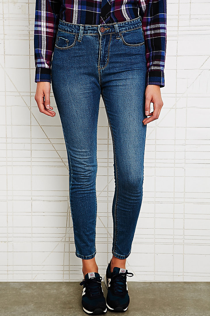 BDG Denim Sharona Highrise Crop Flare Jean in Denim (Blue) for Men Lyst