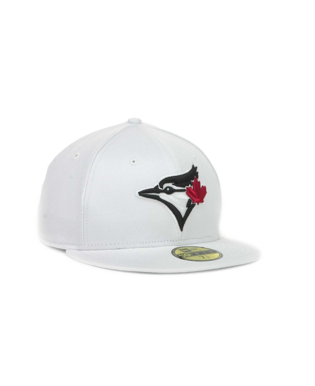 black and white blue jays hat