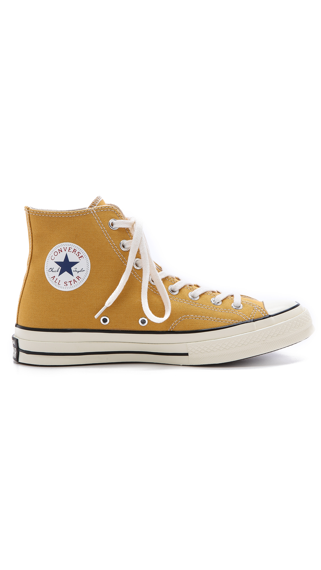 converse 70s high yellow