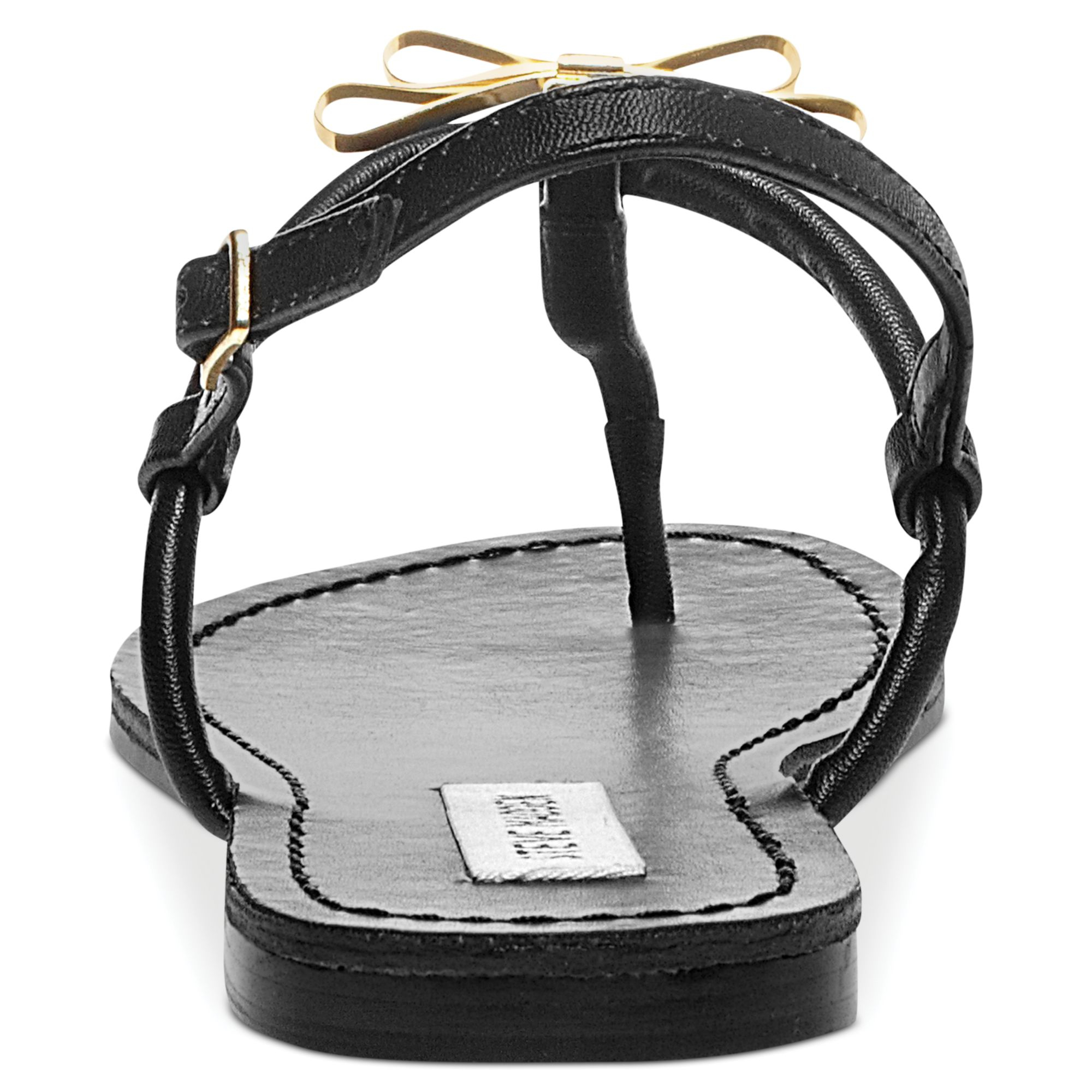 Steve Madden Womens Daisey Flat Thong Sandals in Black - Lyst