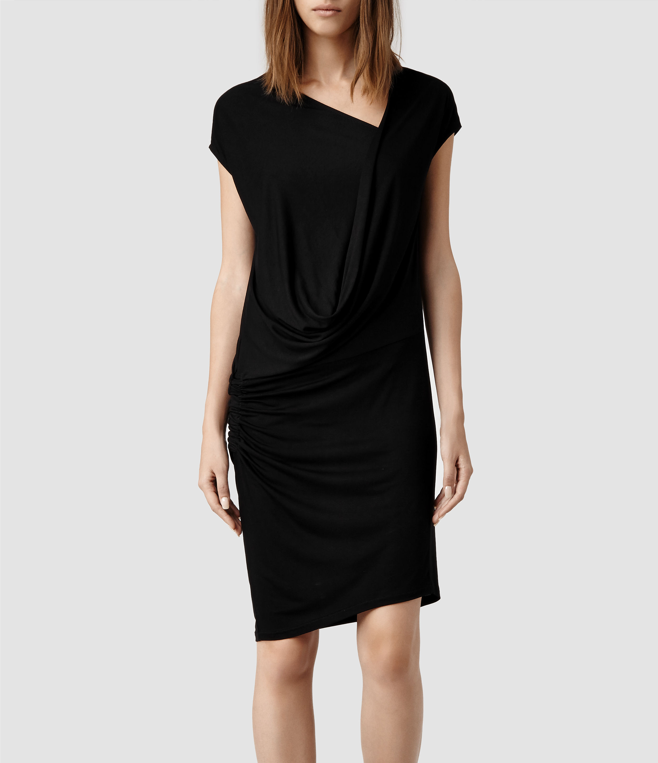 sachin and babi light blue dress Kay Unger New York Begonia Sleeveless Midi Cocktail Dress