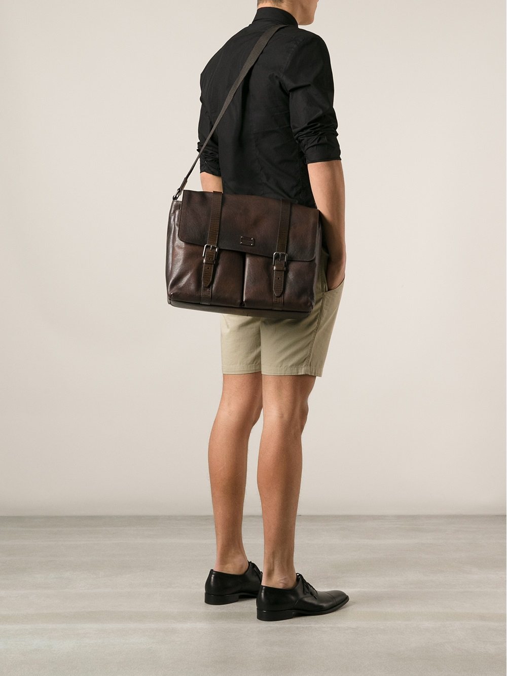 Dolce & Gabbana Messenger Bag in Brown for Men Lyst