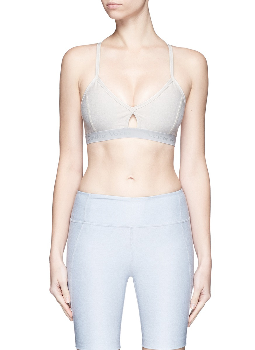 outdoor voices steeplechase bra