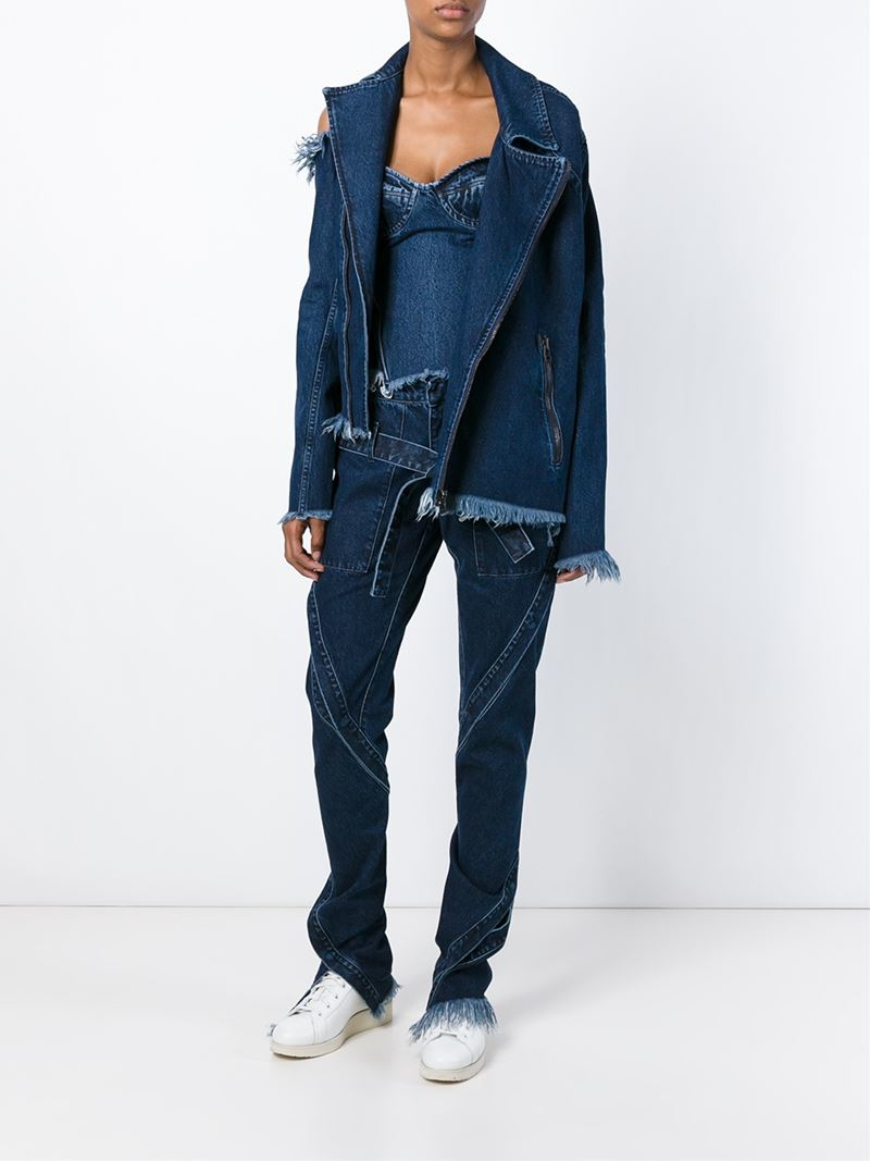 marques almeida denim jacket