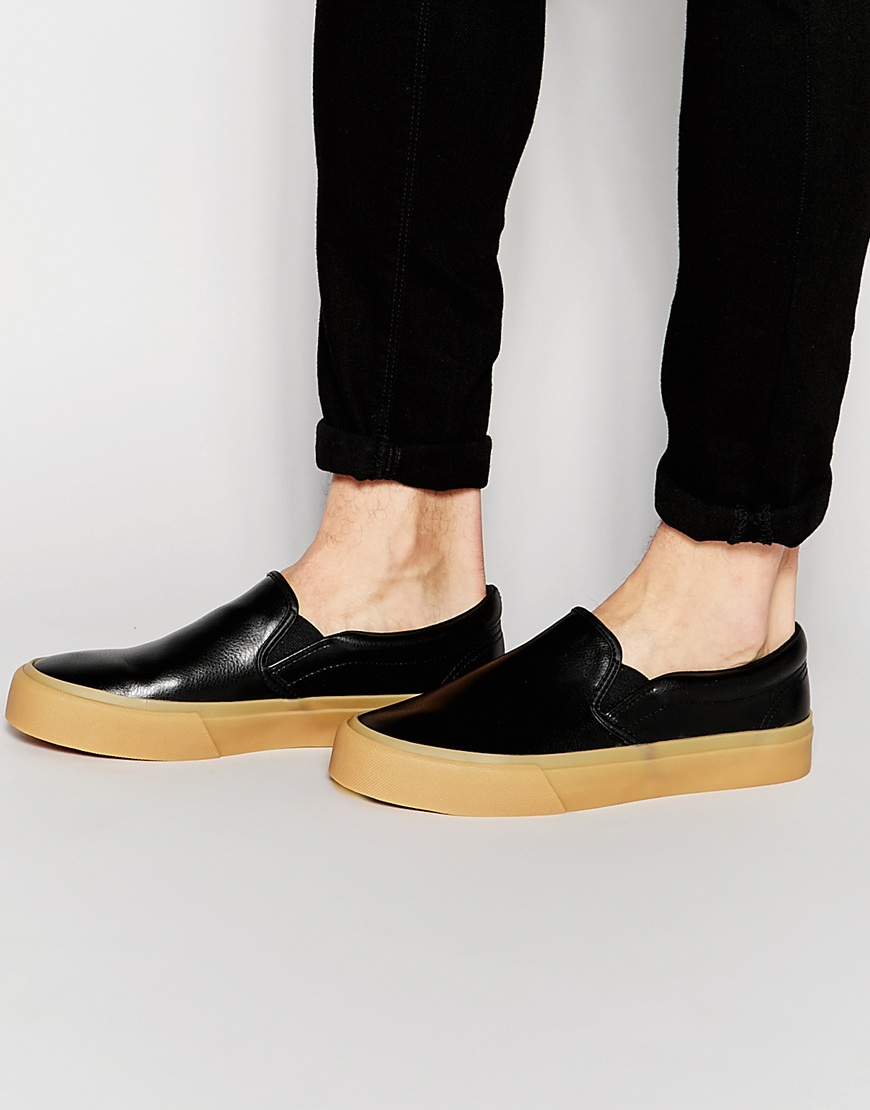gum sole slip on