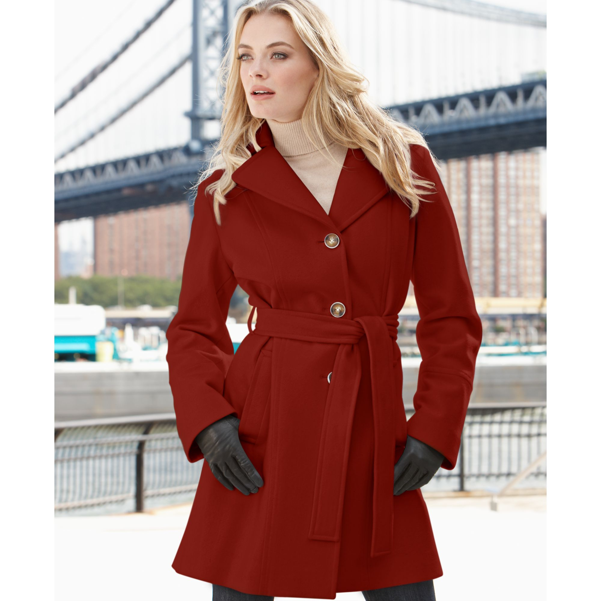 Michael Michael Kors Belted Wool Blend Coat Top Sellers, GET 54% OFF,  boldonauctions.co.uk