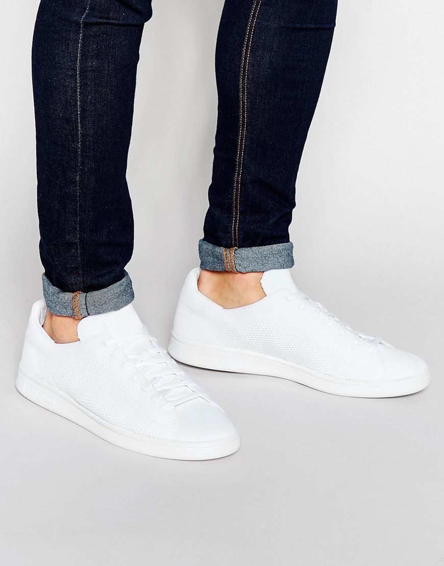 Adidas Stan Smith Knit White Adidas Stan Smith Knit White