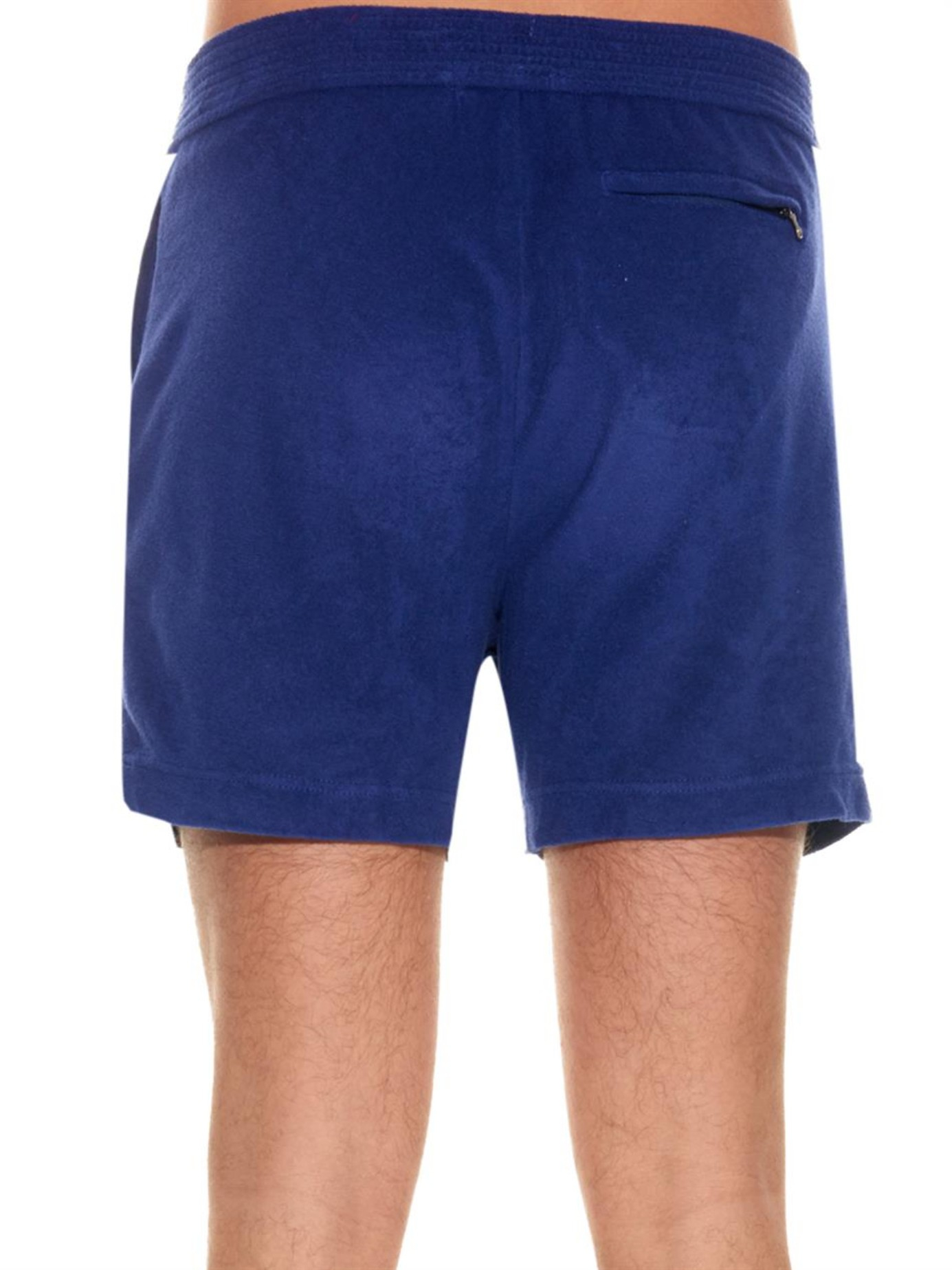 Polo Ralph Lauren TerryTowelling Shorts in Blue for Men Lyst