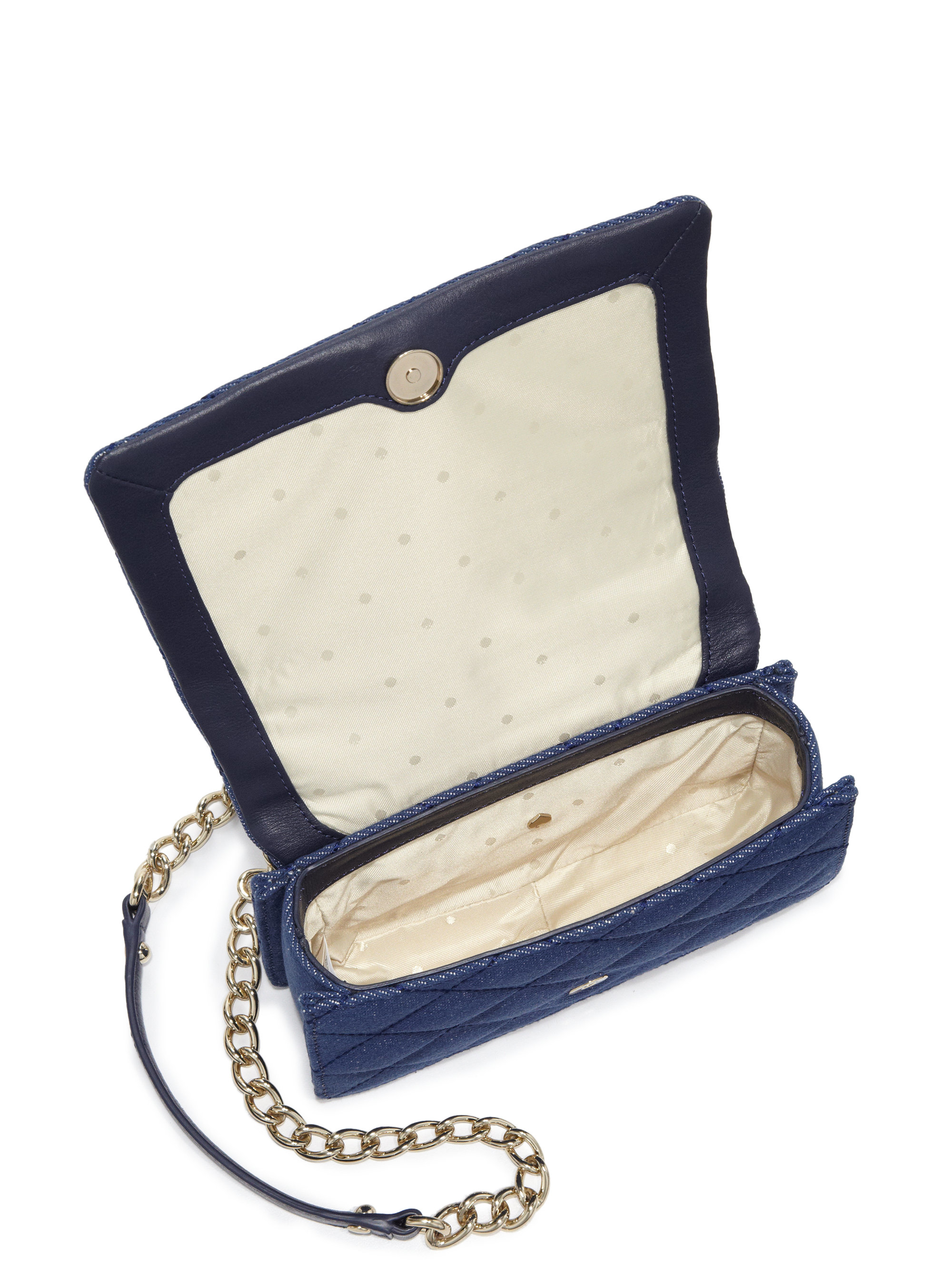 Kate spade new york Emerson Place Vivenna Quilted Denim Crossbody Bag