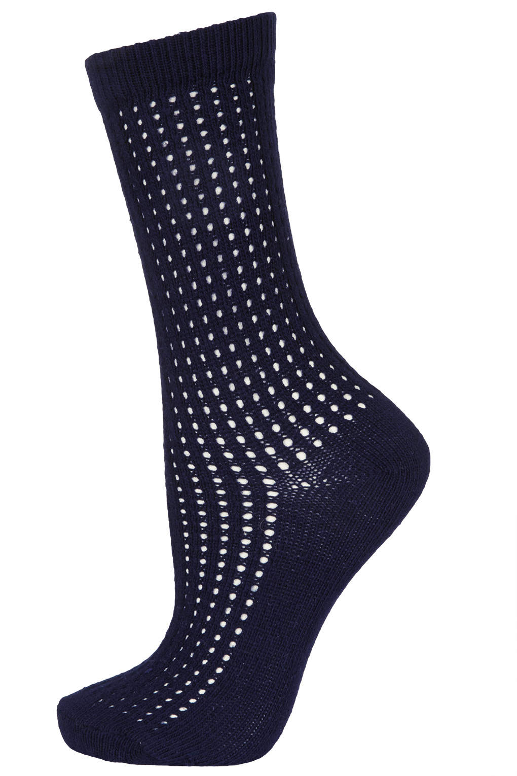 Topshop | Airtex Ankle Socks - Navy Blue | Lyst