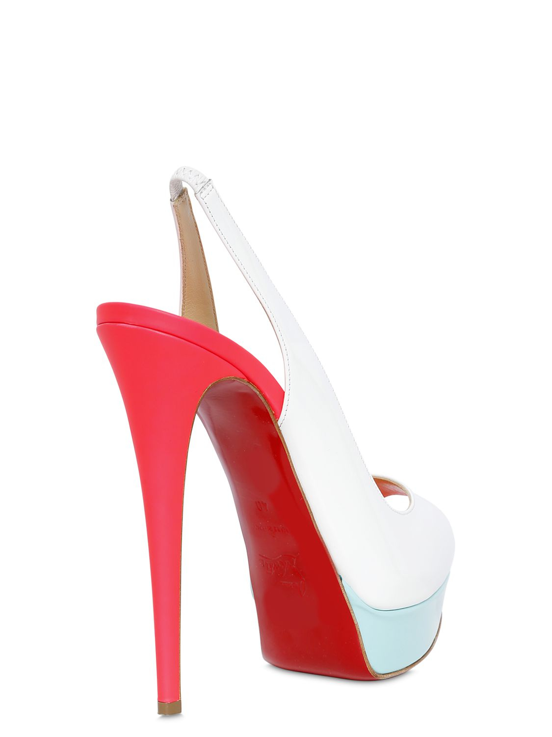 christian louboutin lady peep patent 150mm | Landenberg Christian ...