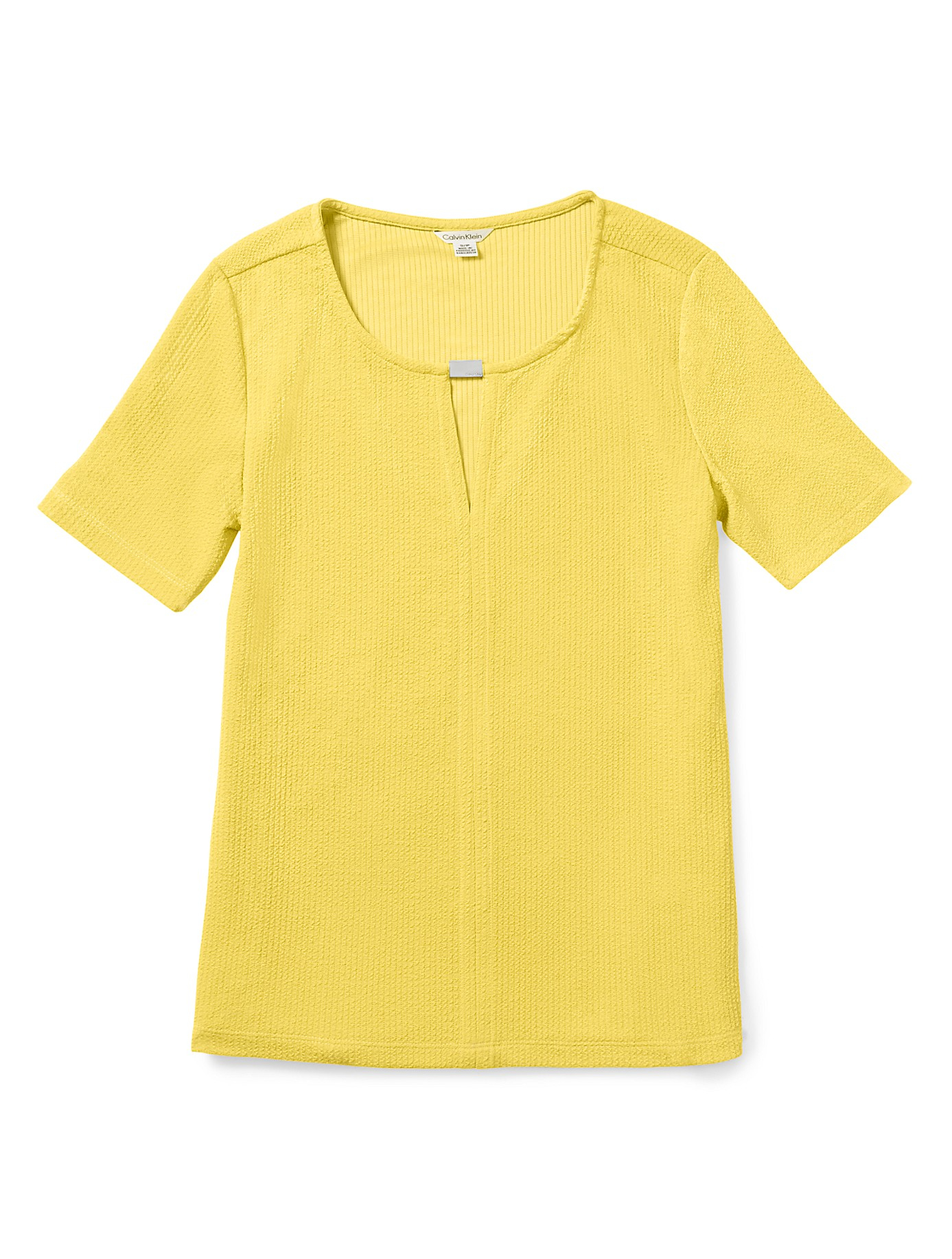 calvin klein short sleeve textured blous calvin klein short sleeve textured blous