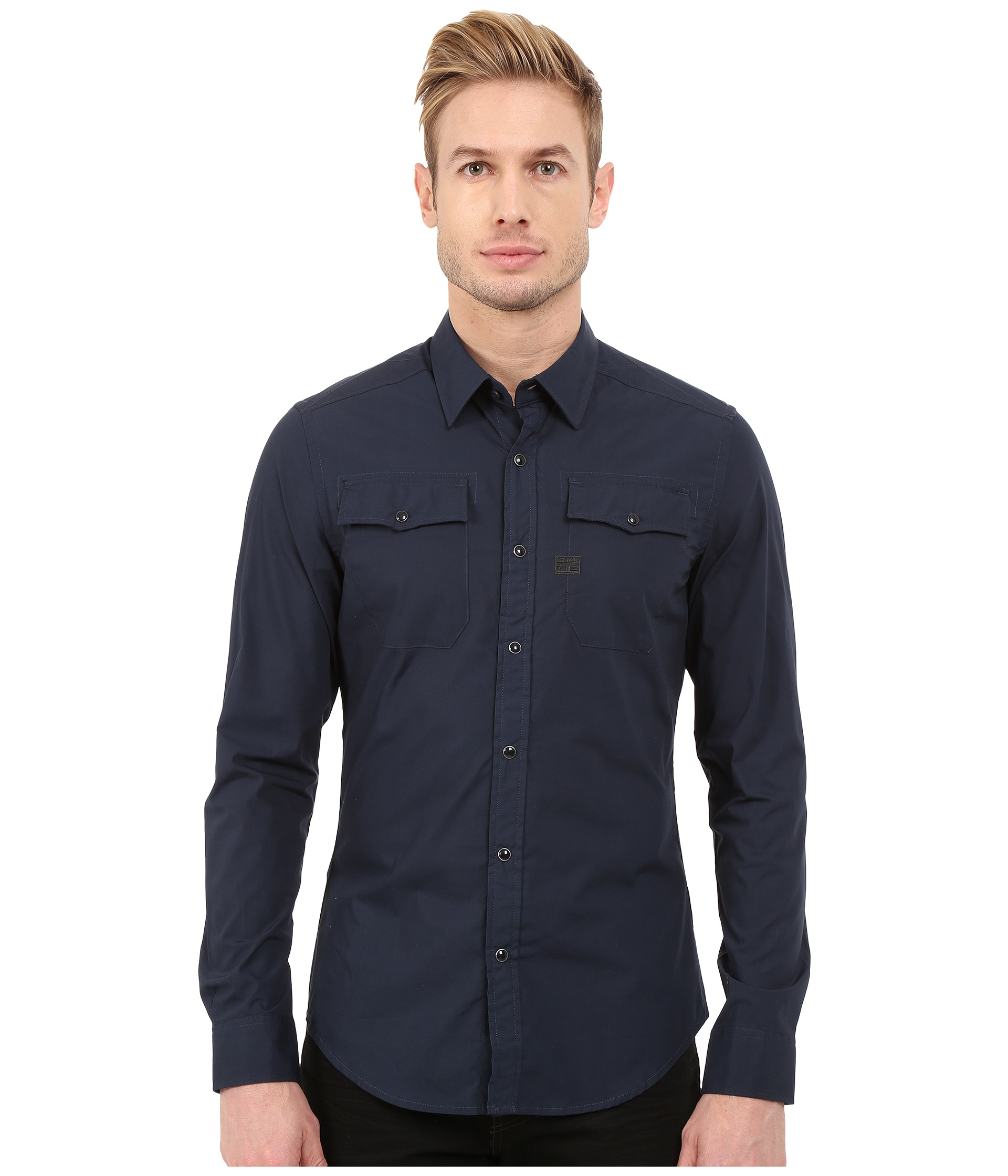 G-Star RAW Correct Landoh Shirt in Blue for Men - Lyst