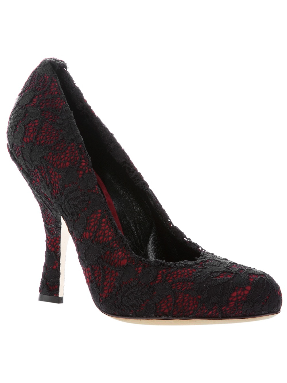 lace court heels