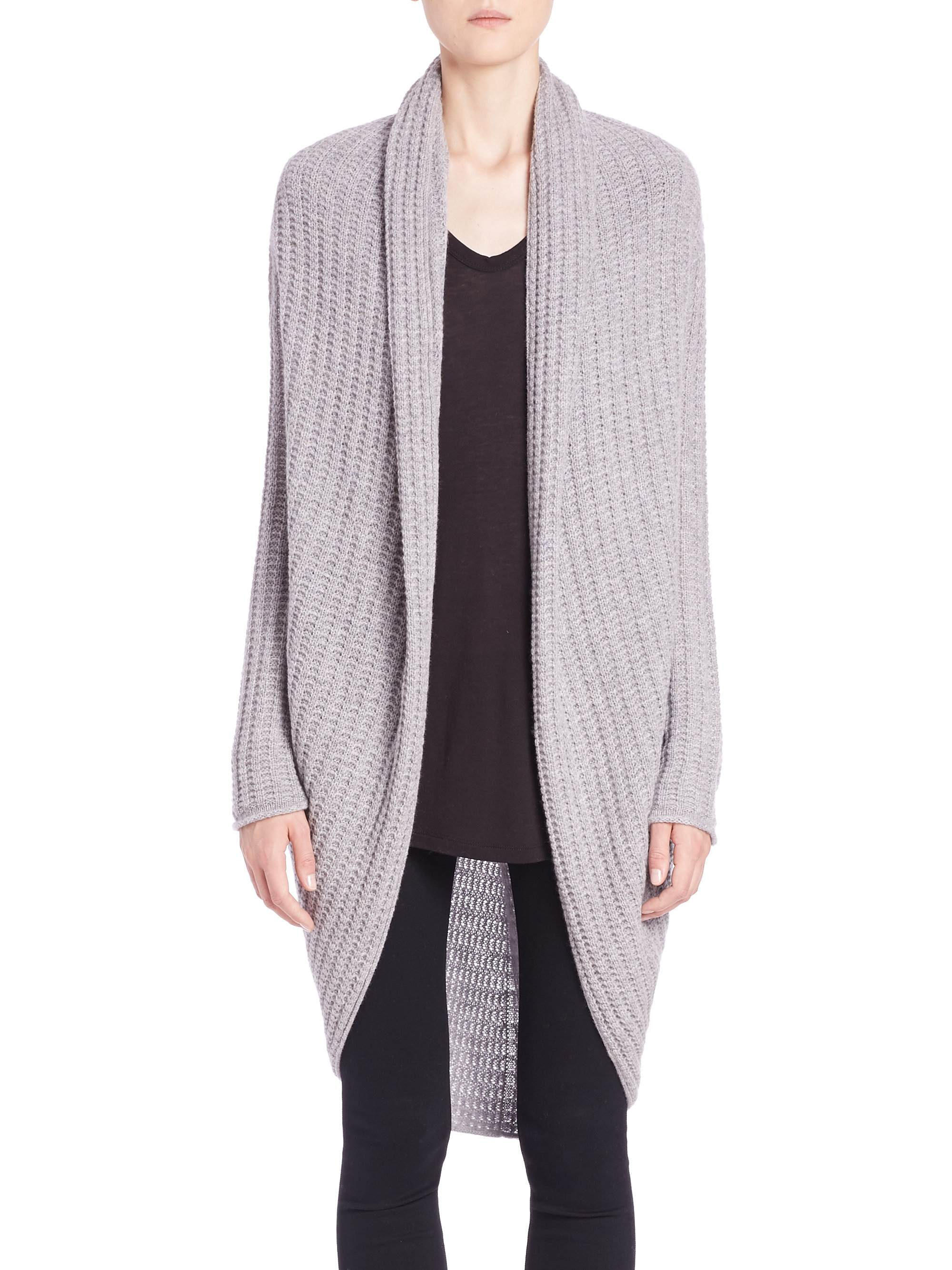 cashmere cocoon cardigan
