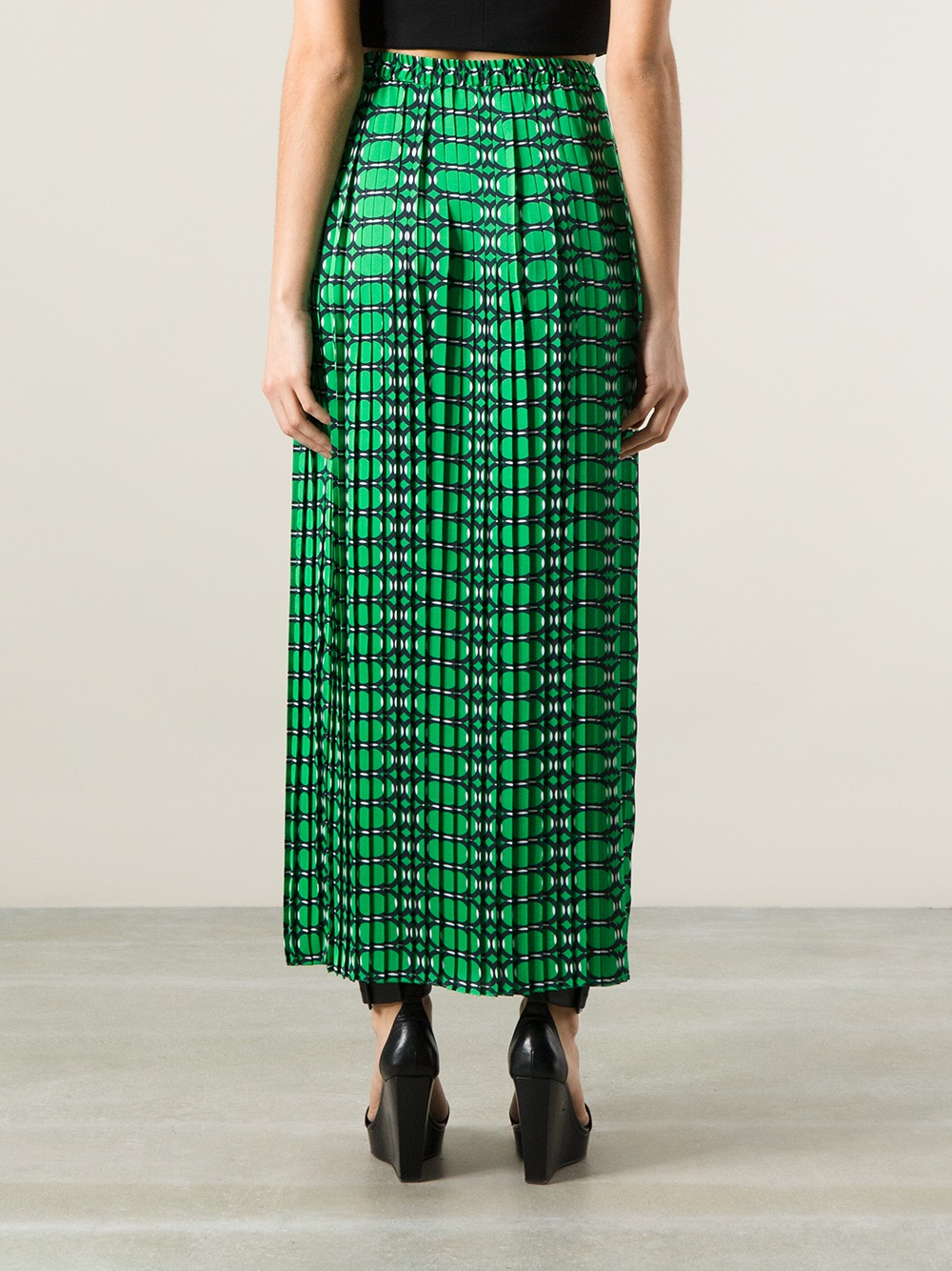 michael kors skirts green