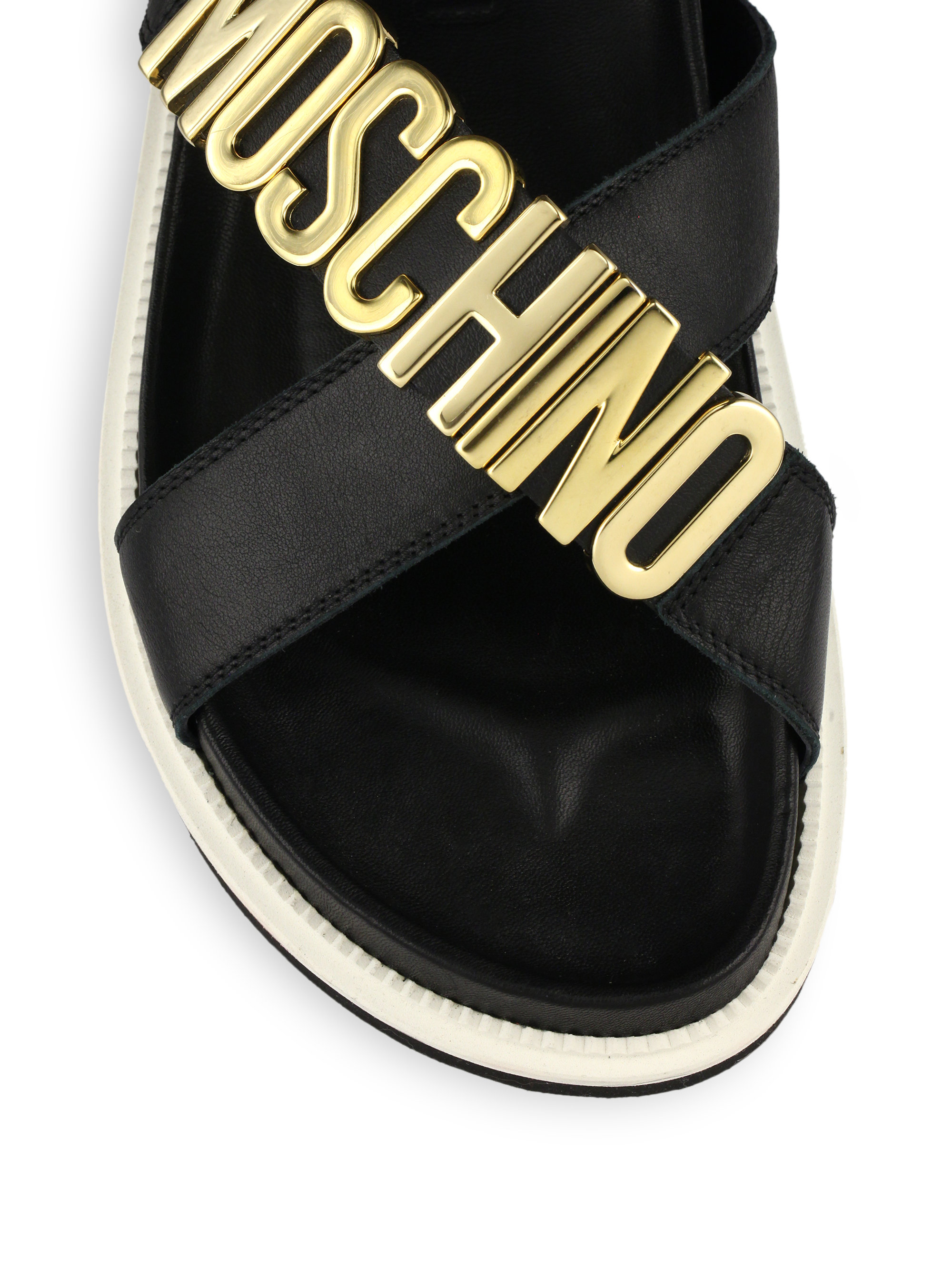 moschino strappy sandals
