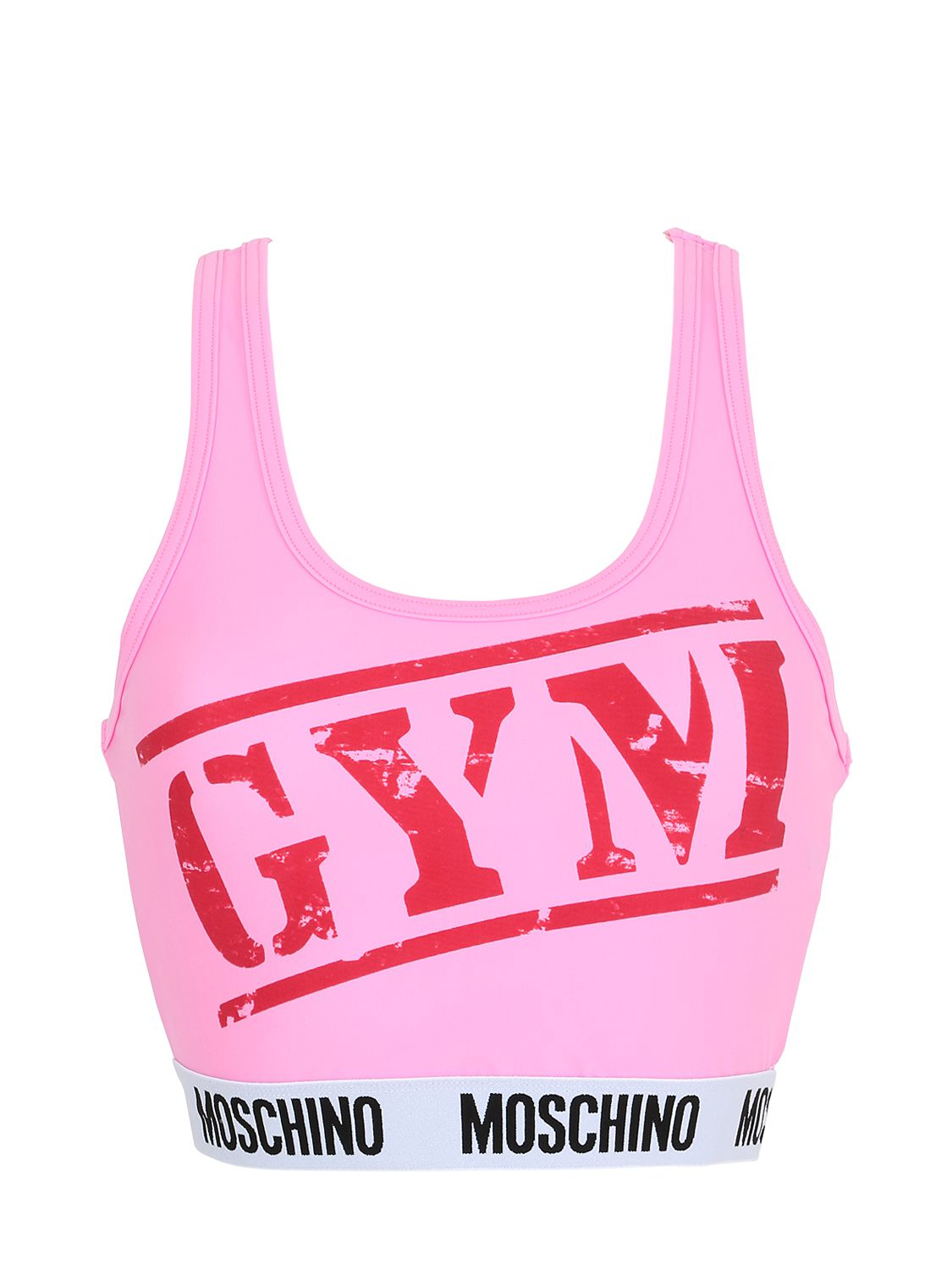 pink gym bra