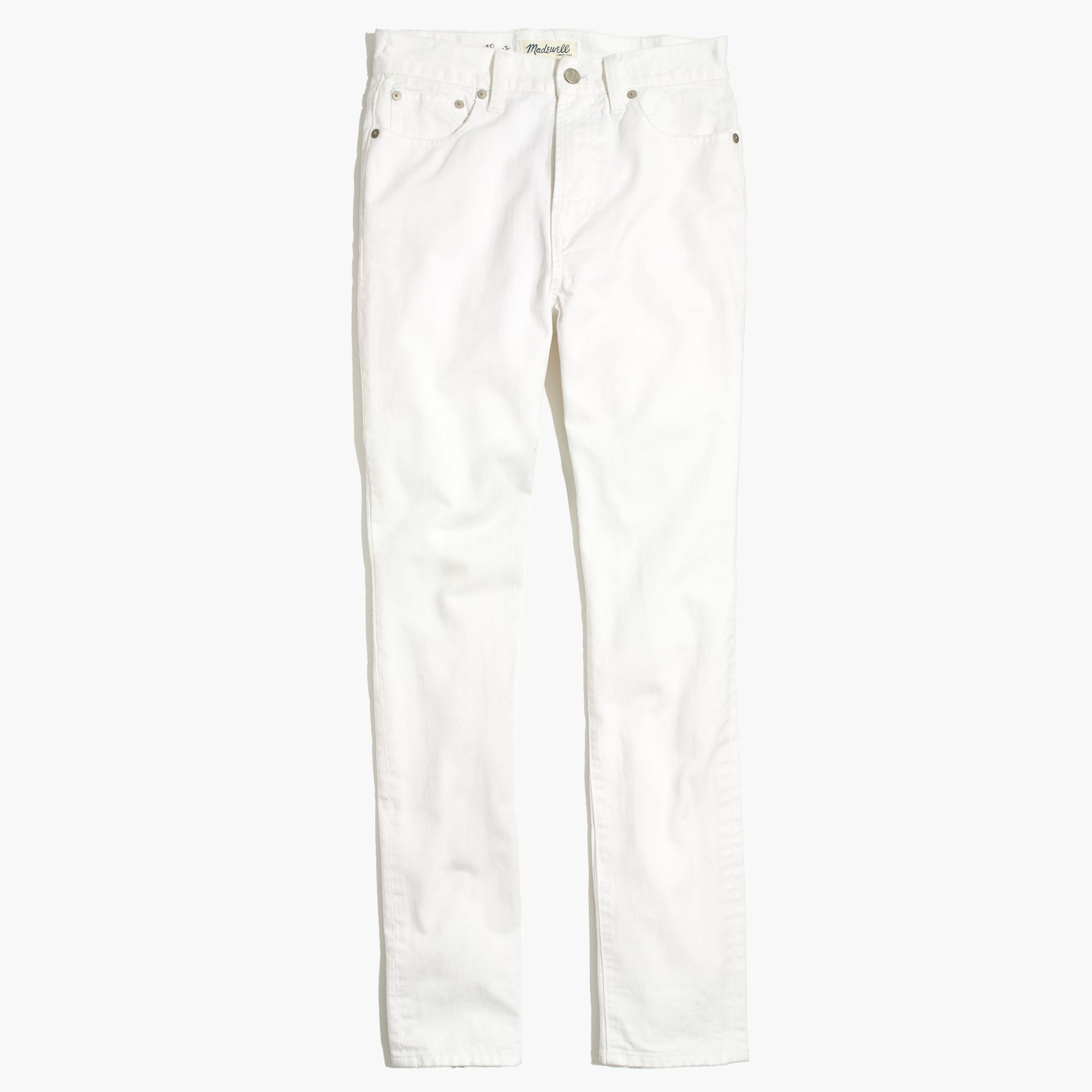 madewell perfect summer jean white