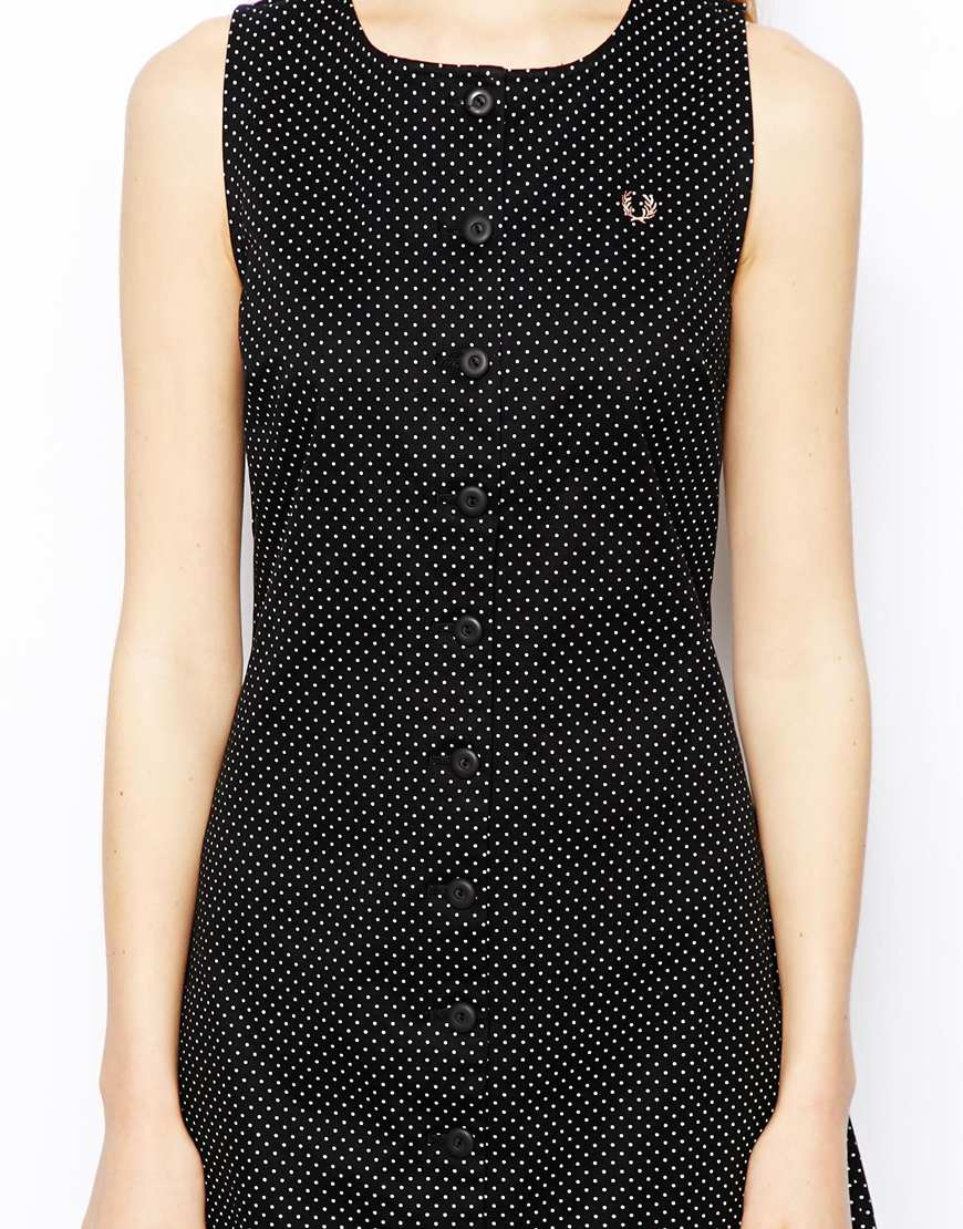 fred perry polka dot dress