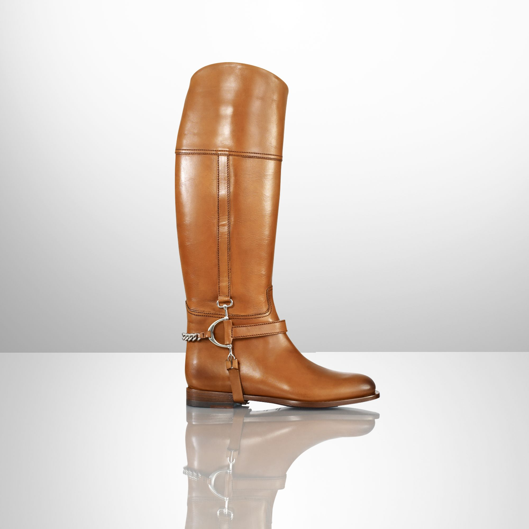 ralph lauren high boots