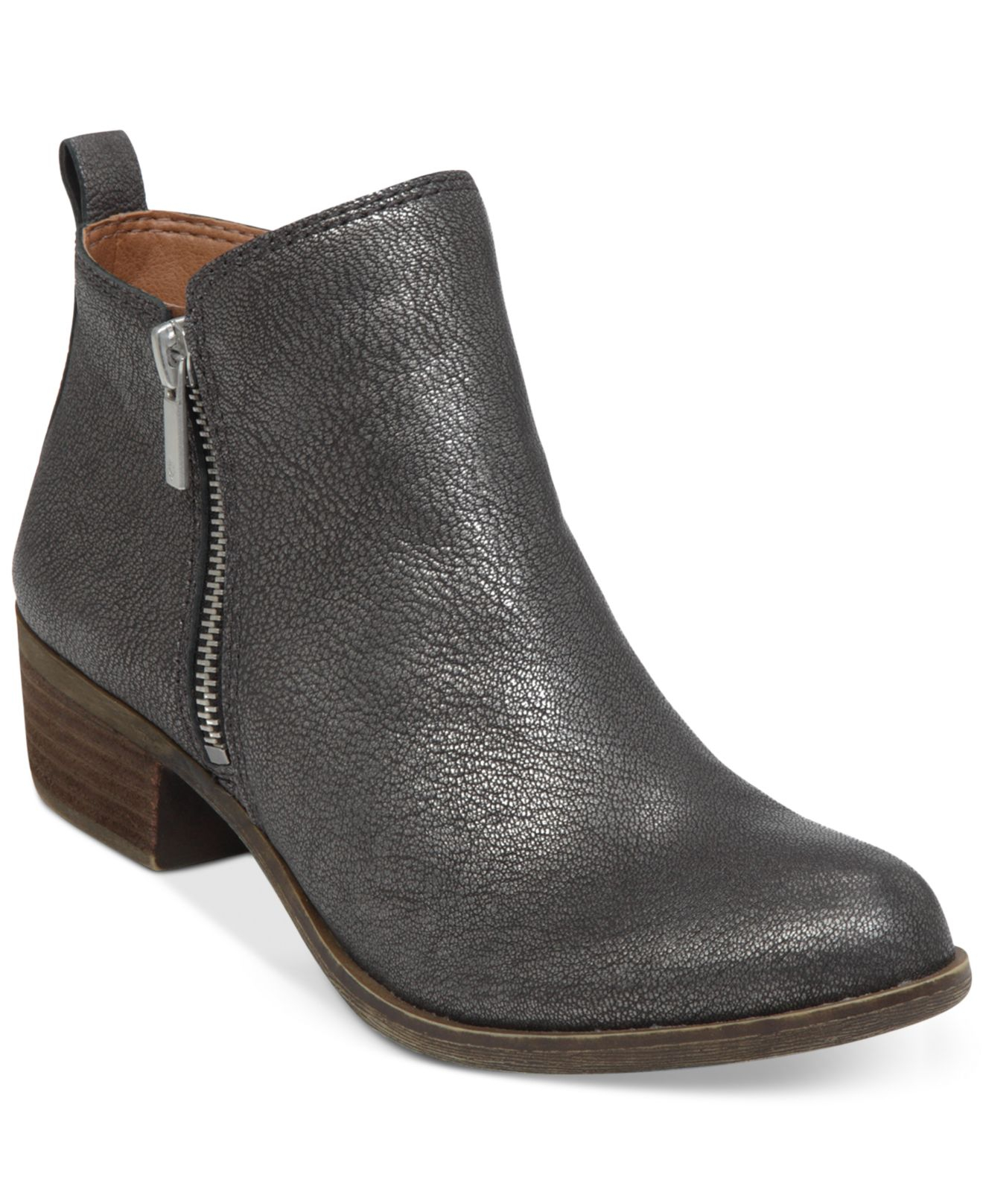 lucky basel bootie pewter