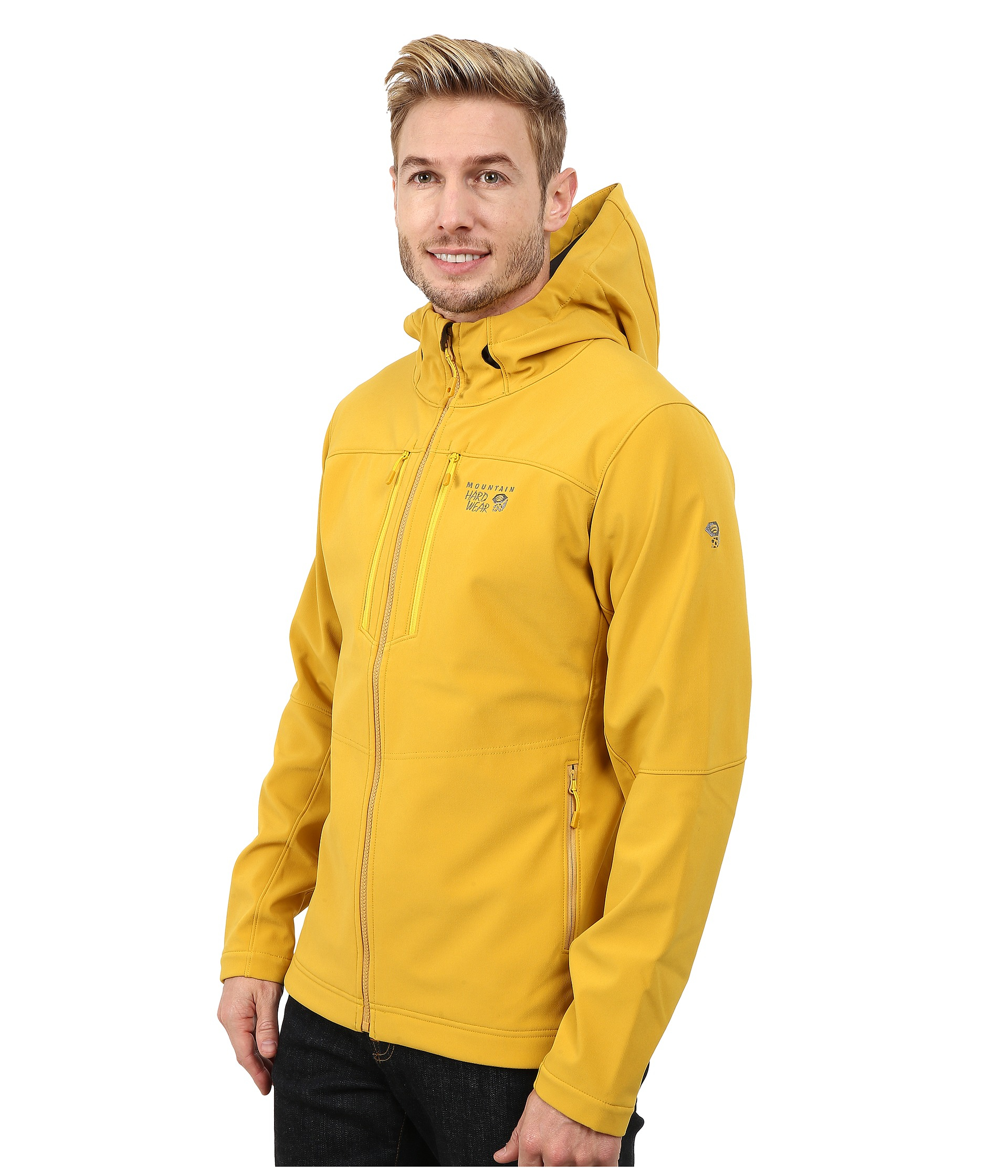 mountain hardwear yellow jacket