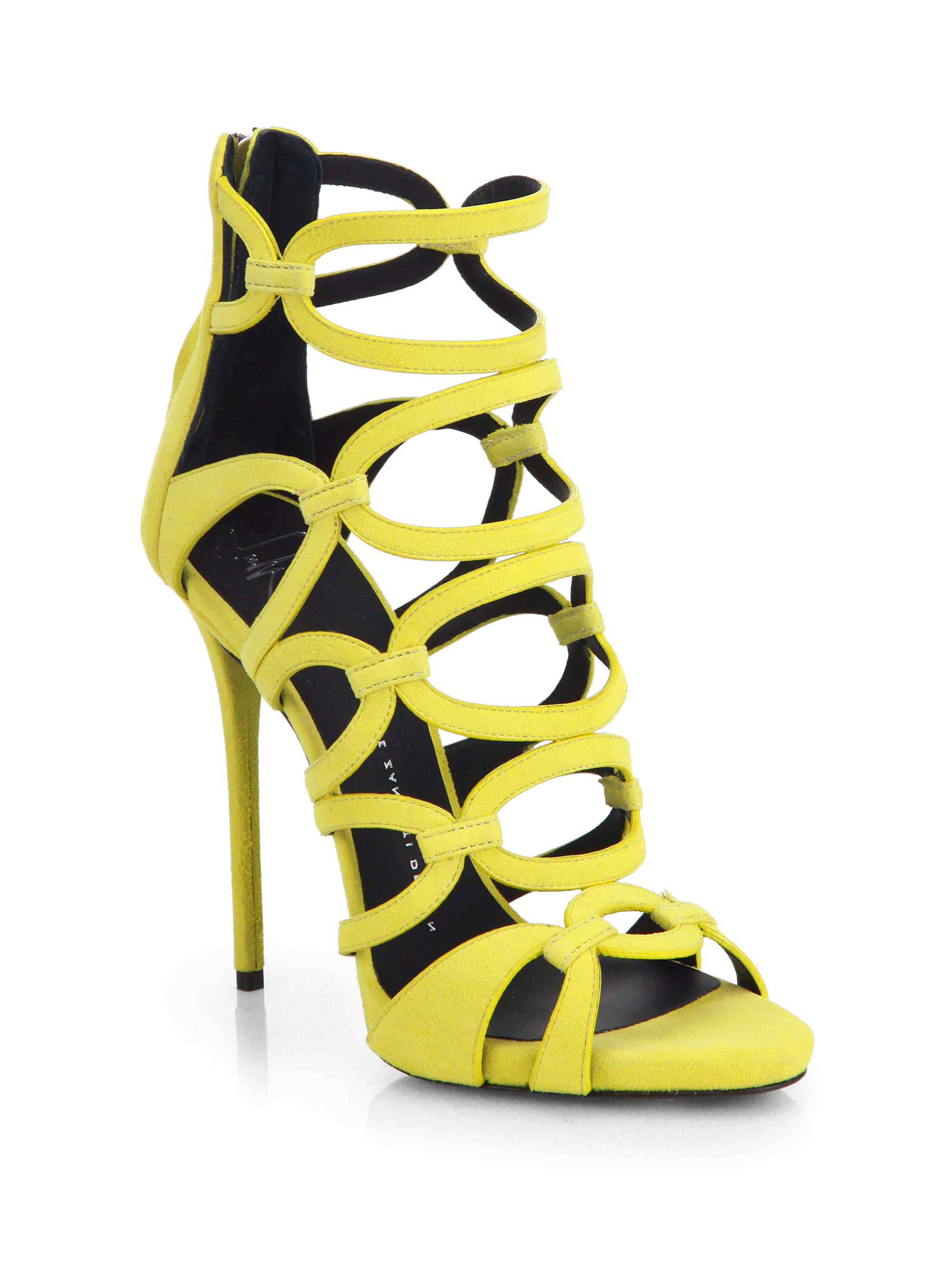 yellow heels in store