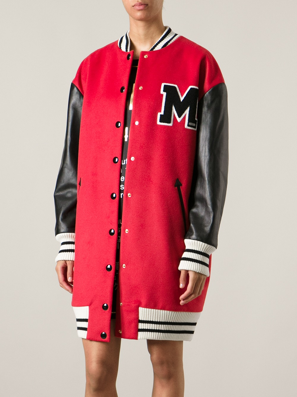 moschino varsity jacket
